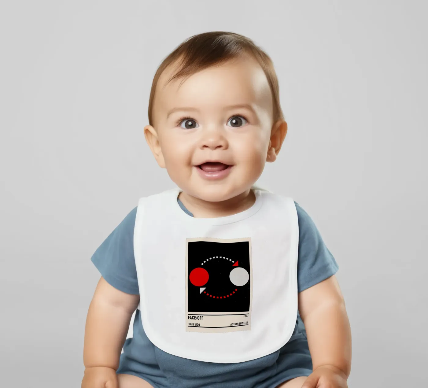 Face - Off Babylätzchen von TheArtstudio