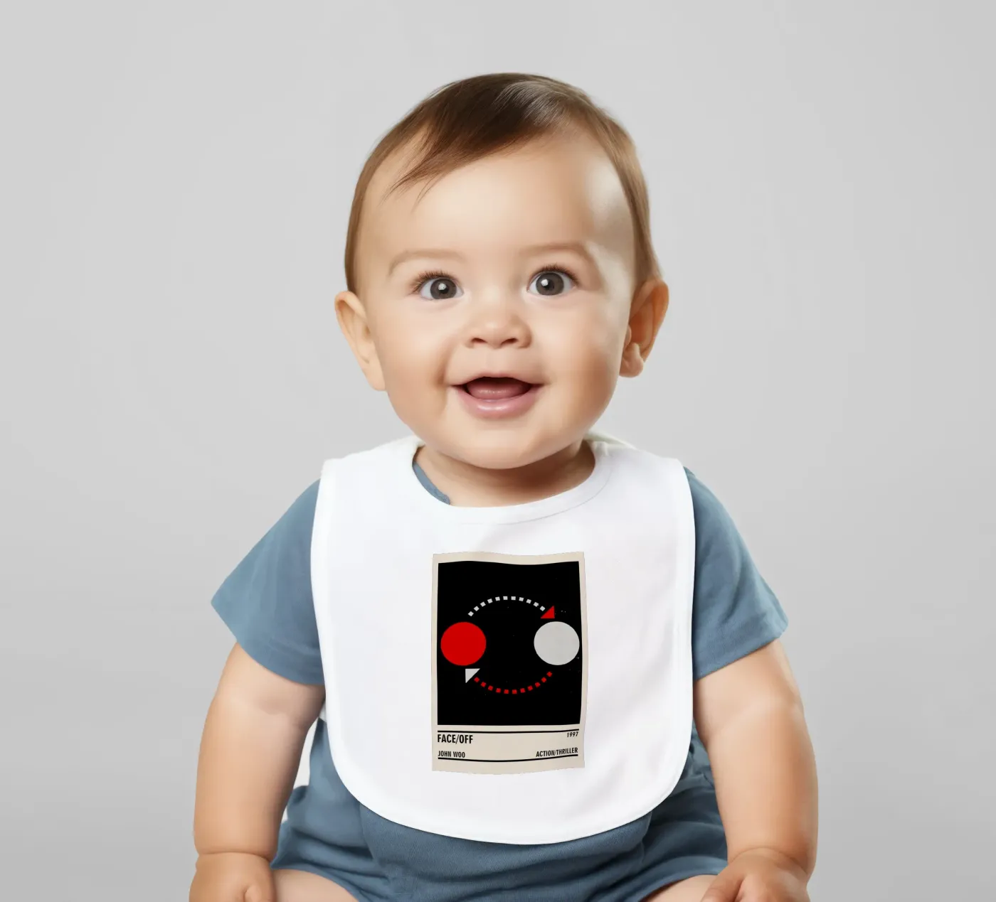 Face - Off bavaglino da TheArtstudio