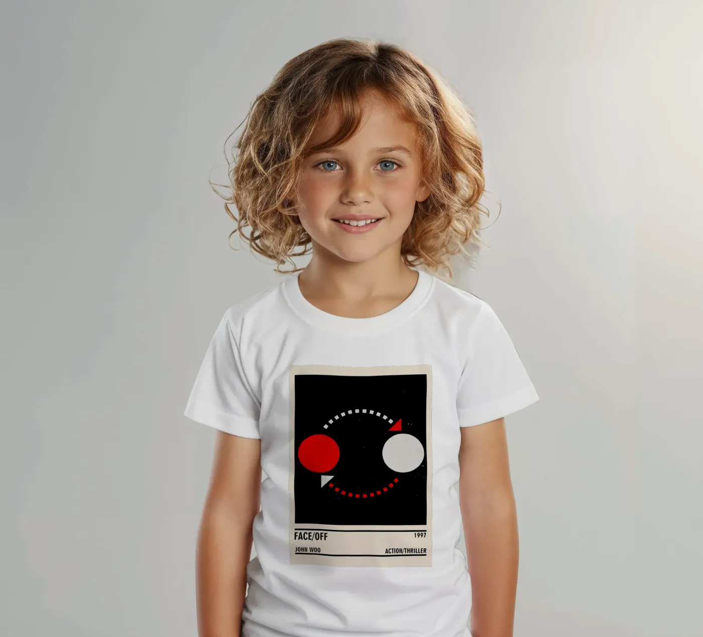 Face - Off t-shirt bambini da TheArtstudio