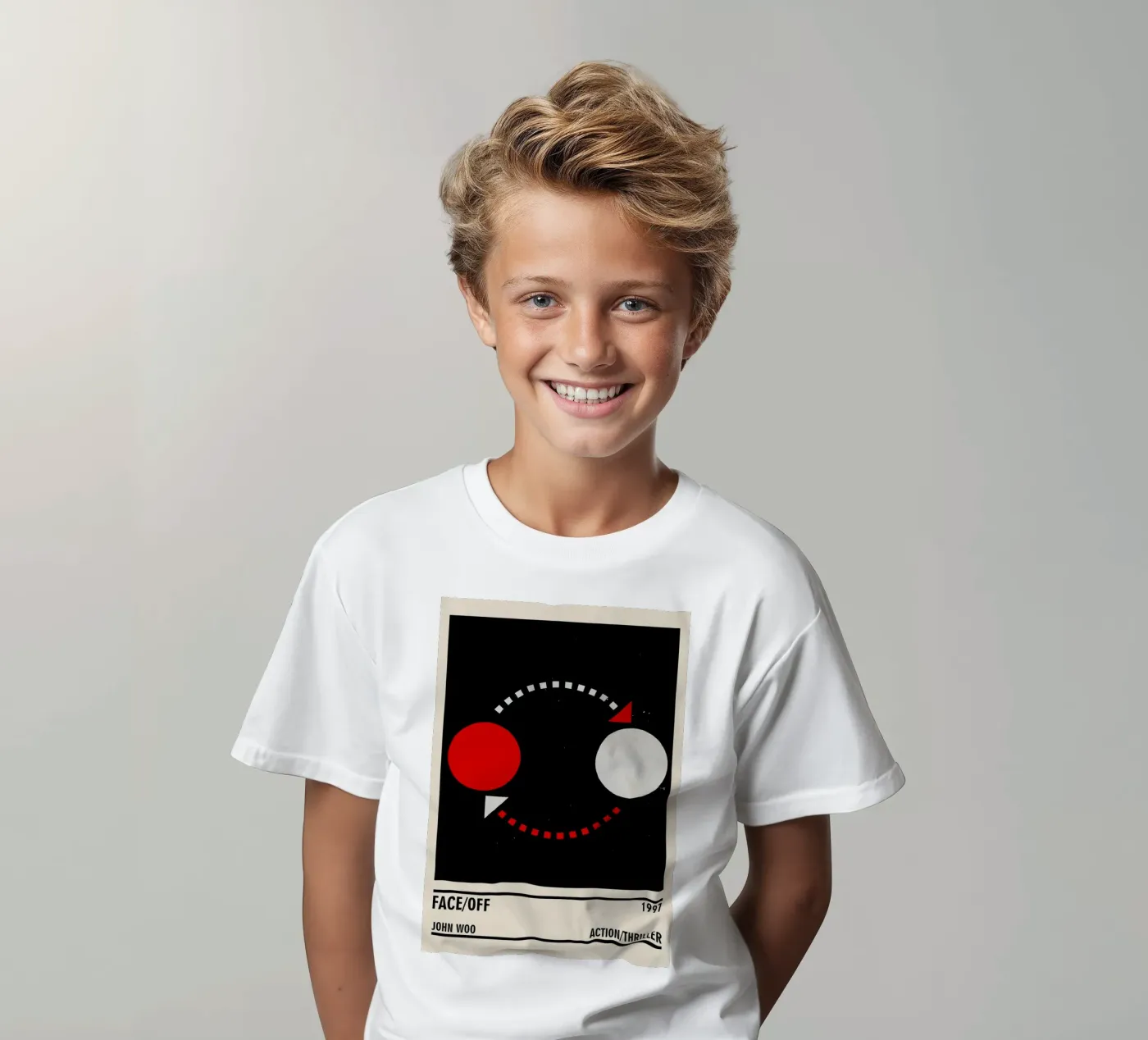 Face - Off t-shirt bambini da TheArtstudio