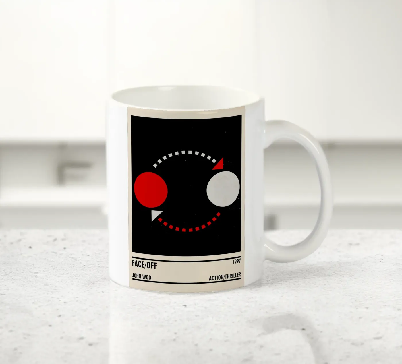 Face - Off ceramic mug by TheArtstudio