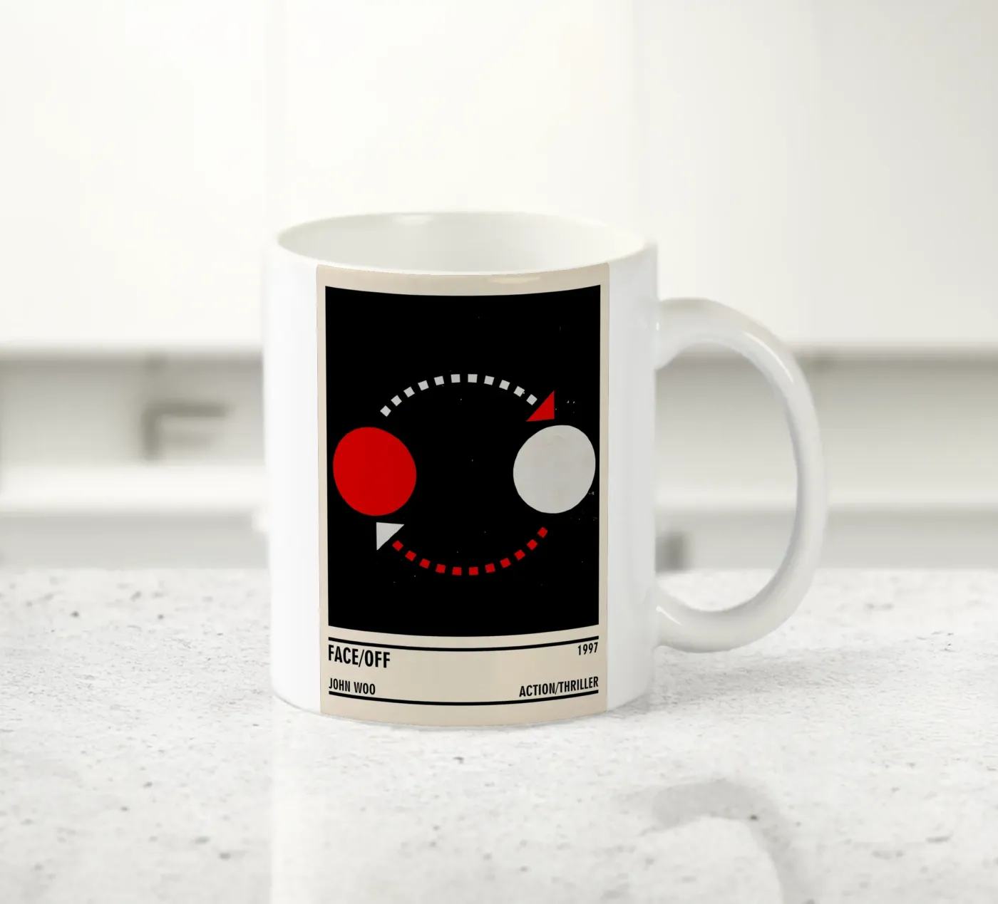 Face - Off ceramic mug by TheArtstudio