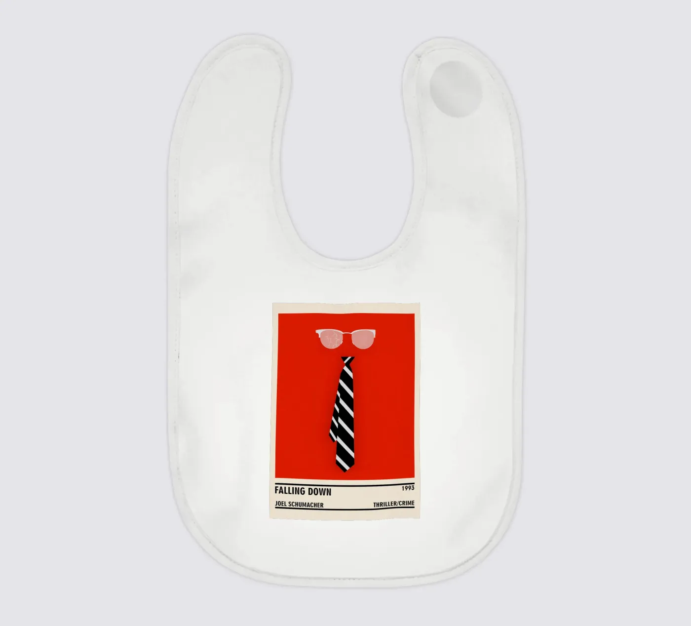Falling Down baby slabbetje van TheArtstudio
