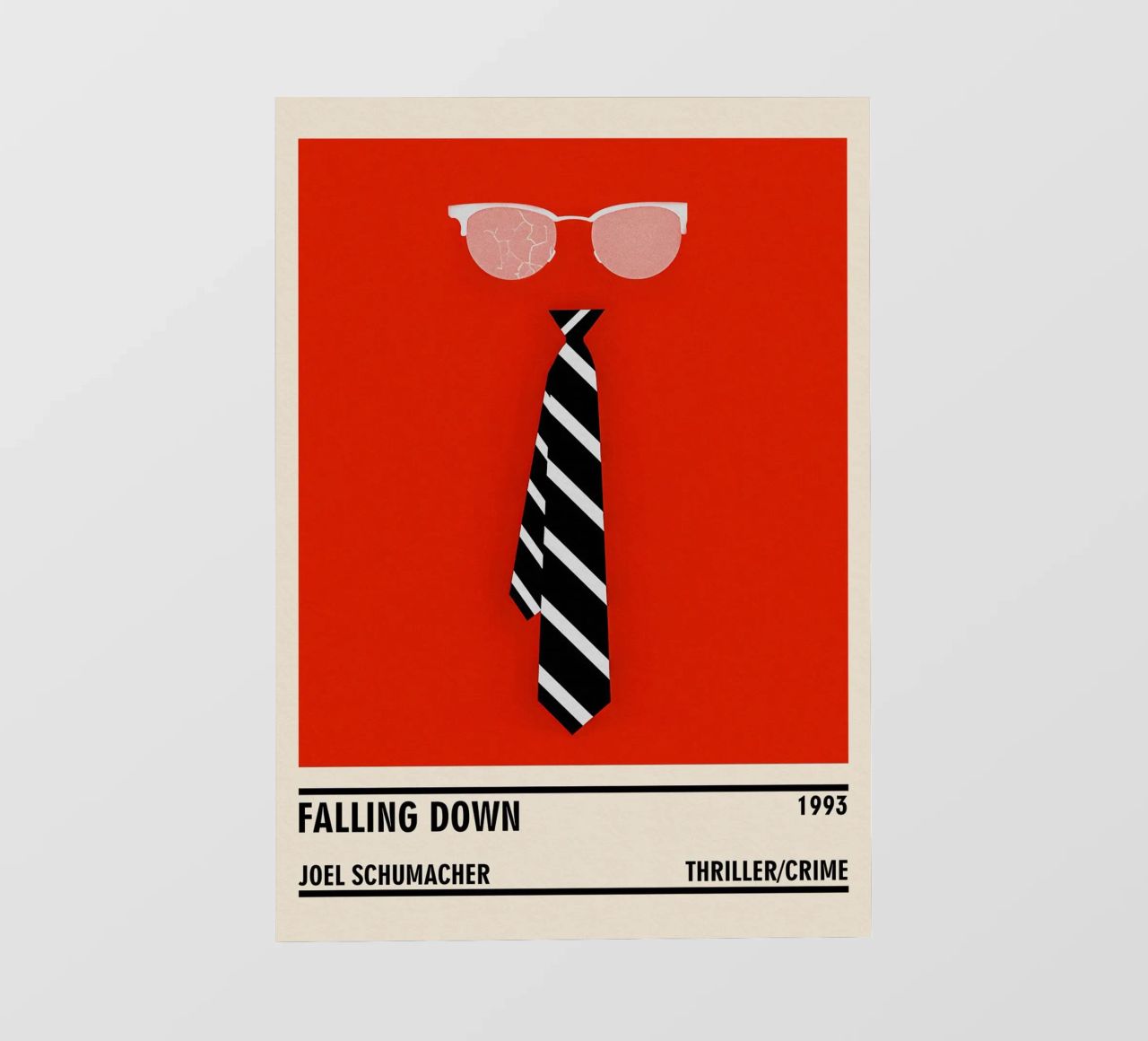Falling Down telo in pvc da TheArtstudio