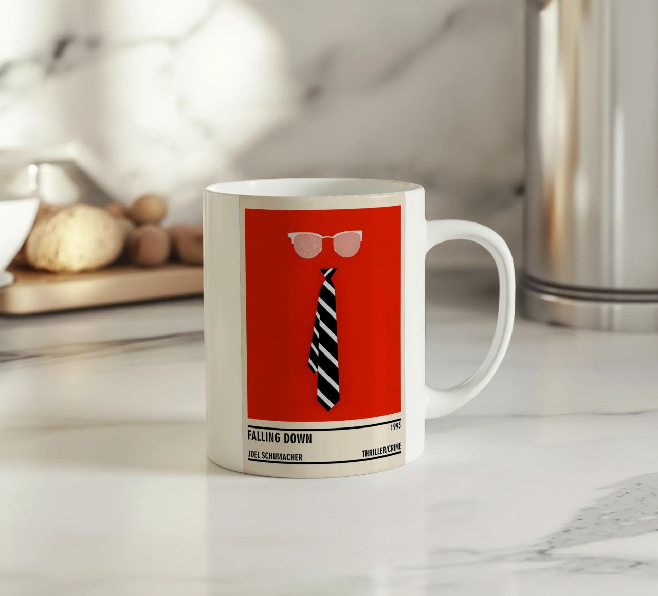 Falling Down tazza in ceramica da TheArtstudio