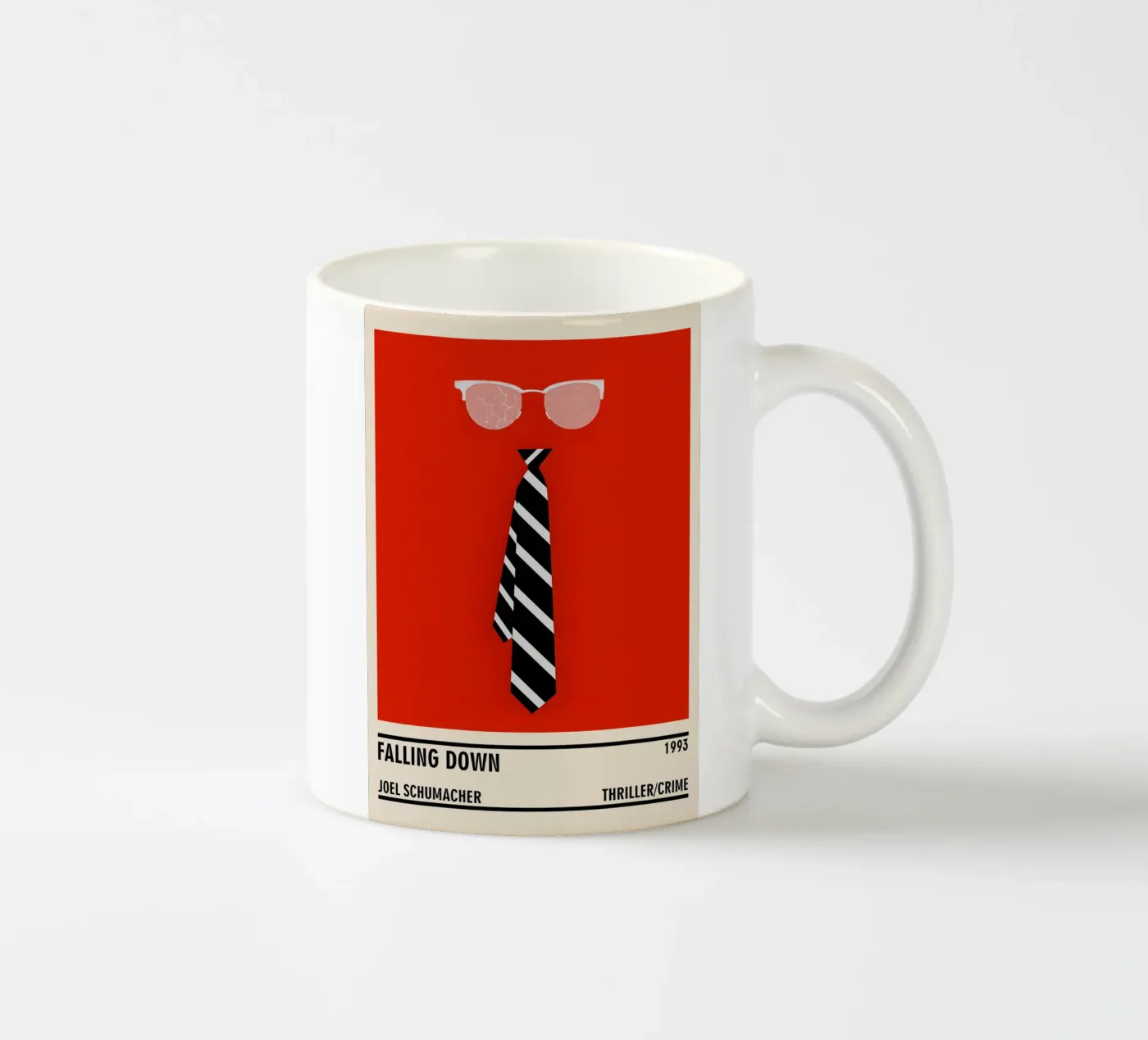 Falling Down ceramic mug by TheArtstudio