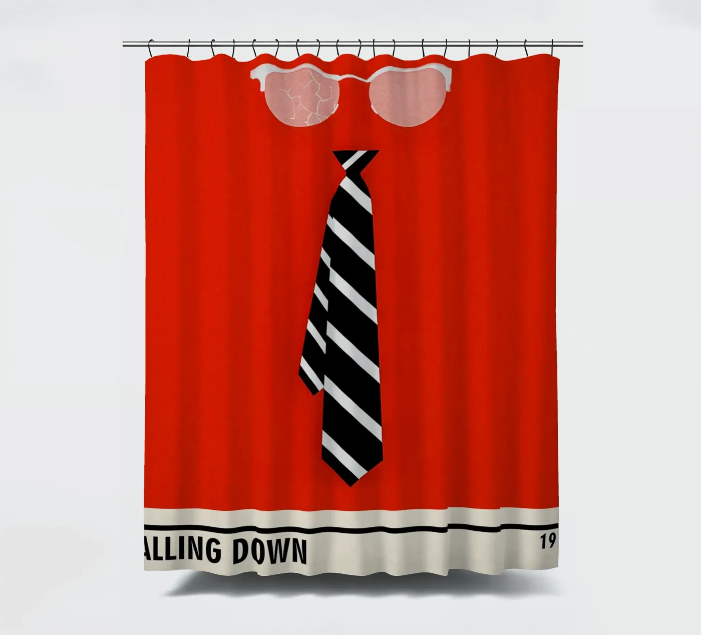 Falling Down Duschvorhang von TheArtstudio