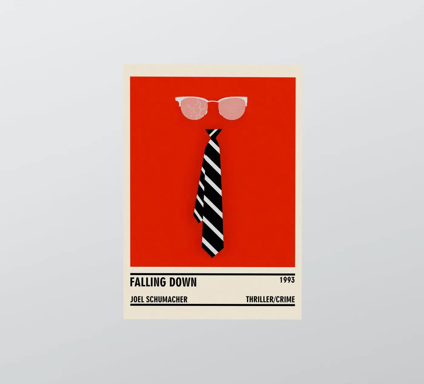 Falling Down sticker van TheArtstudio