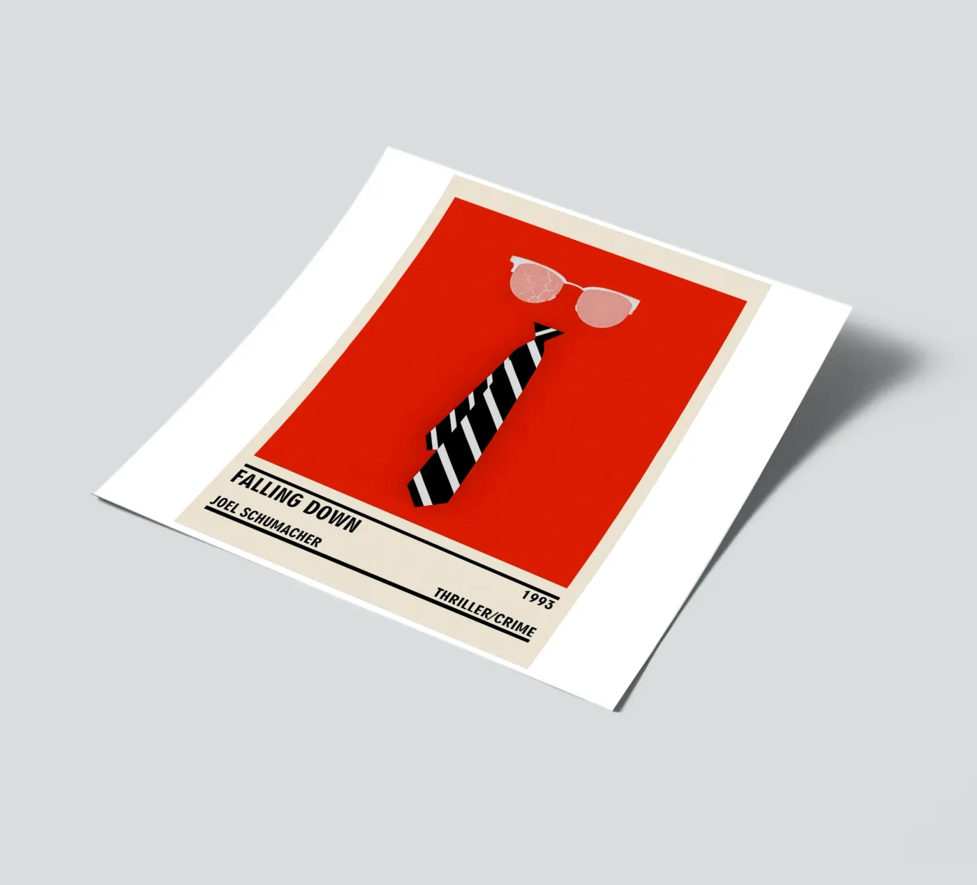 Falling Down sticker sheet by TheArtstudio