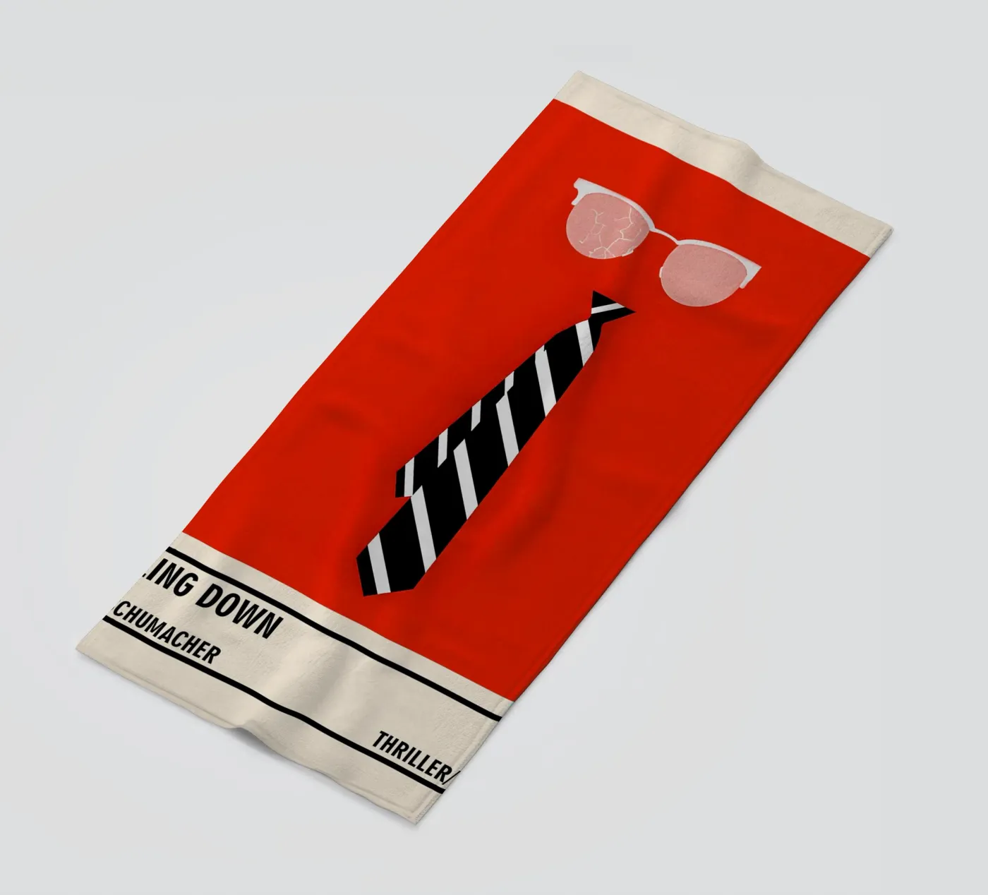 Falling Down serviette de plage de TheArtstudio