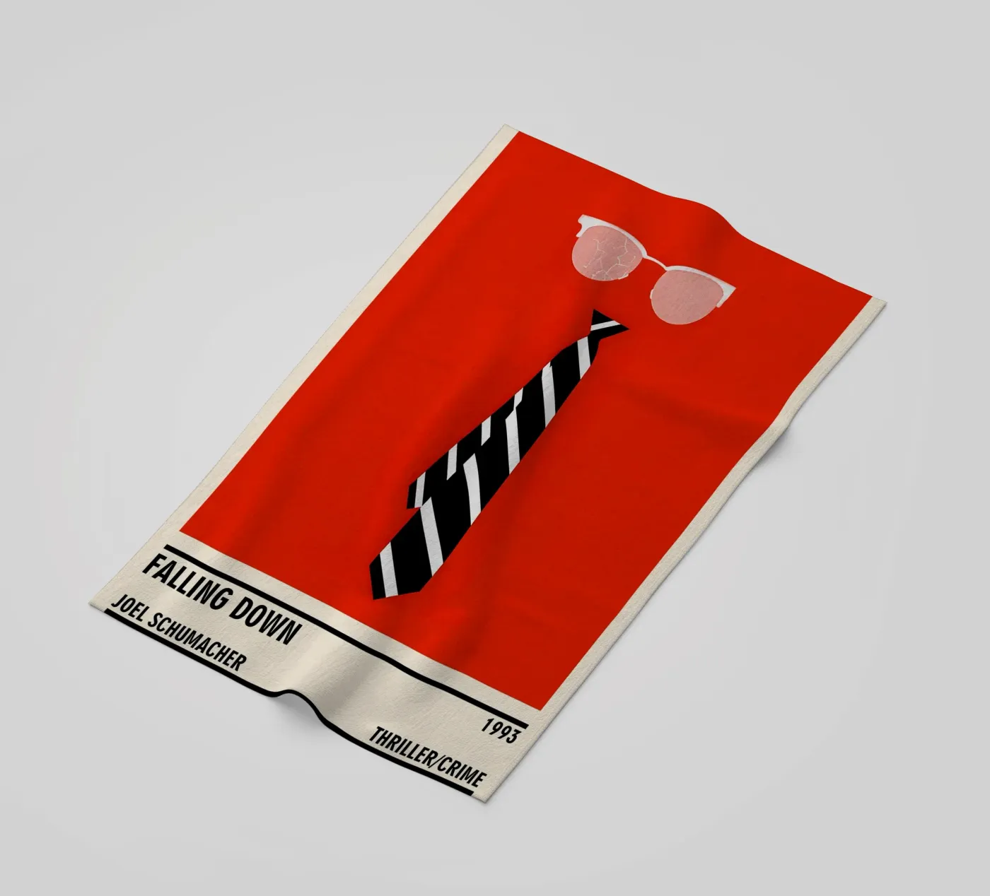 Falling Down serviette de plage de TheArtstudio