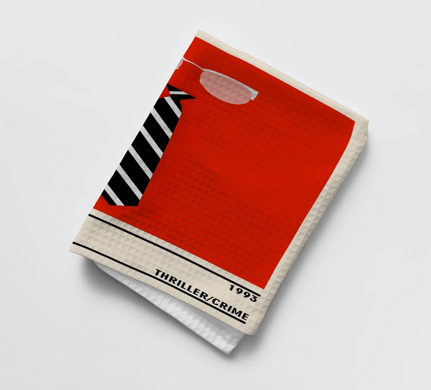 Falling Down tea towel by TheArtstudio