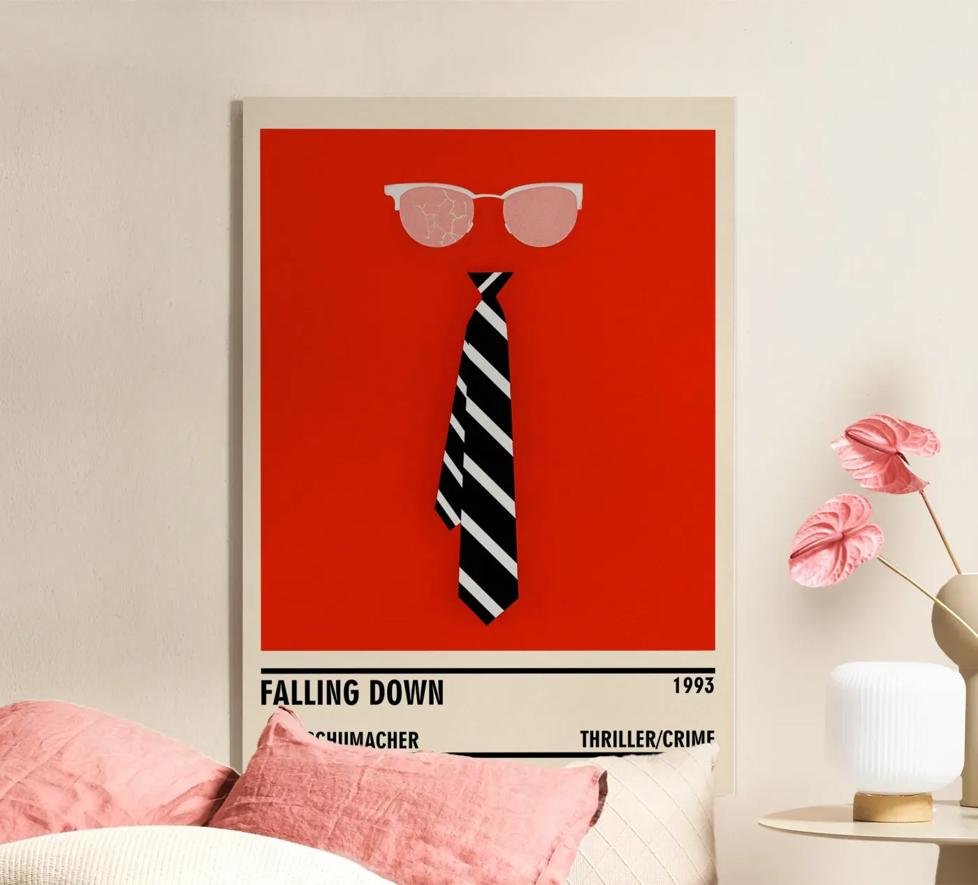Falling Down acryl van TheArtstudio