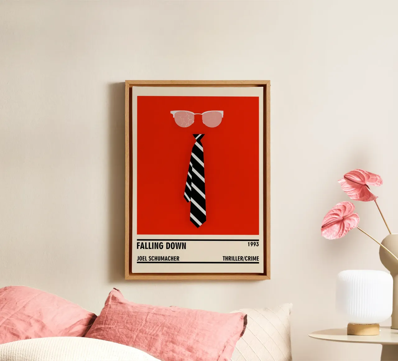 Falling Down tela con Cornice a cassetta da TheArtstudio