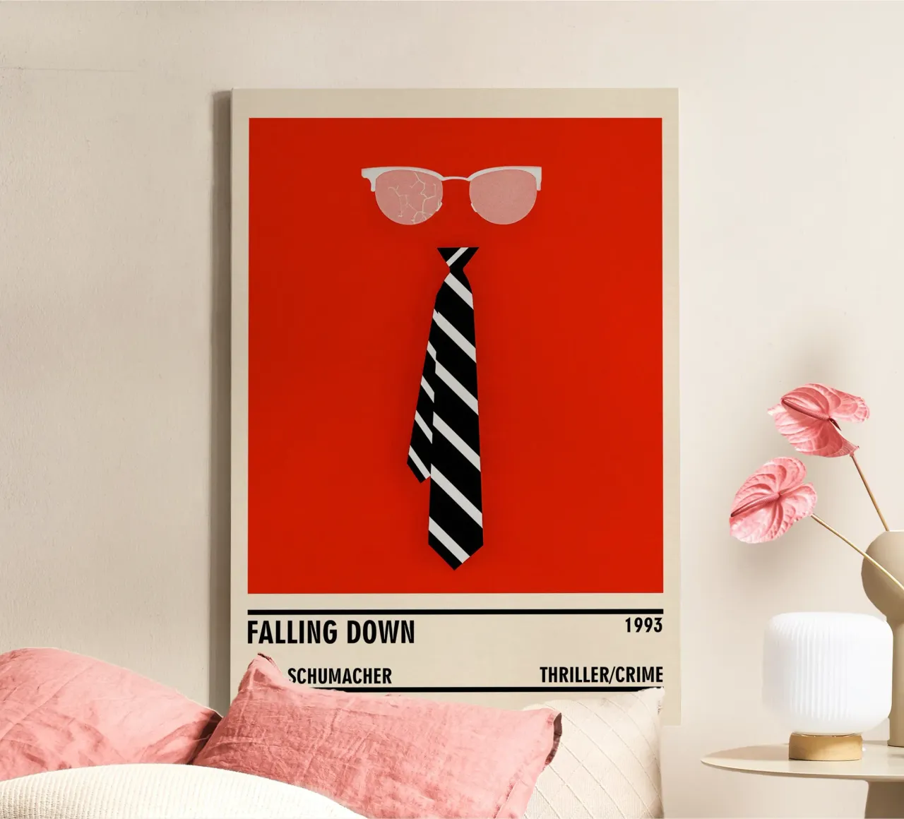Falling Down tela con Cornice a cassetta da TheArtstudio