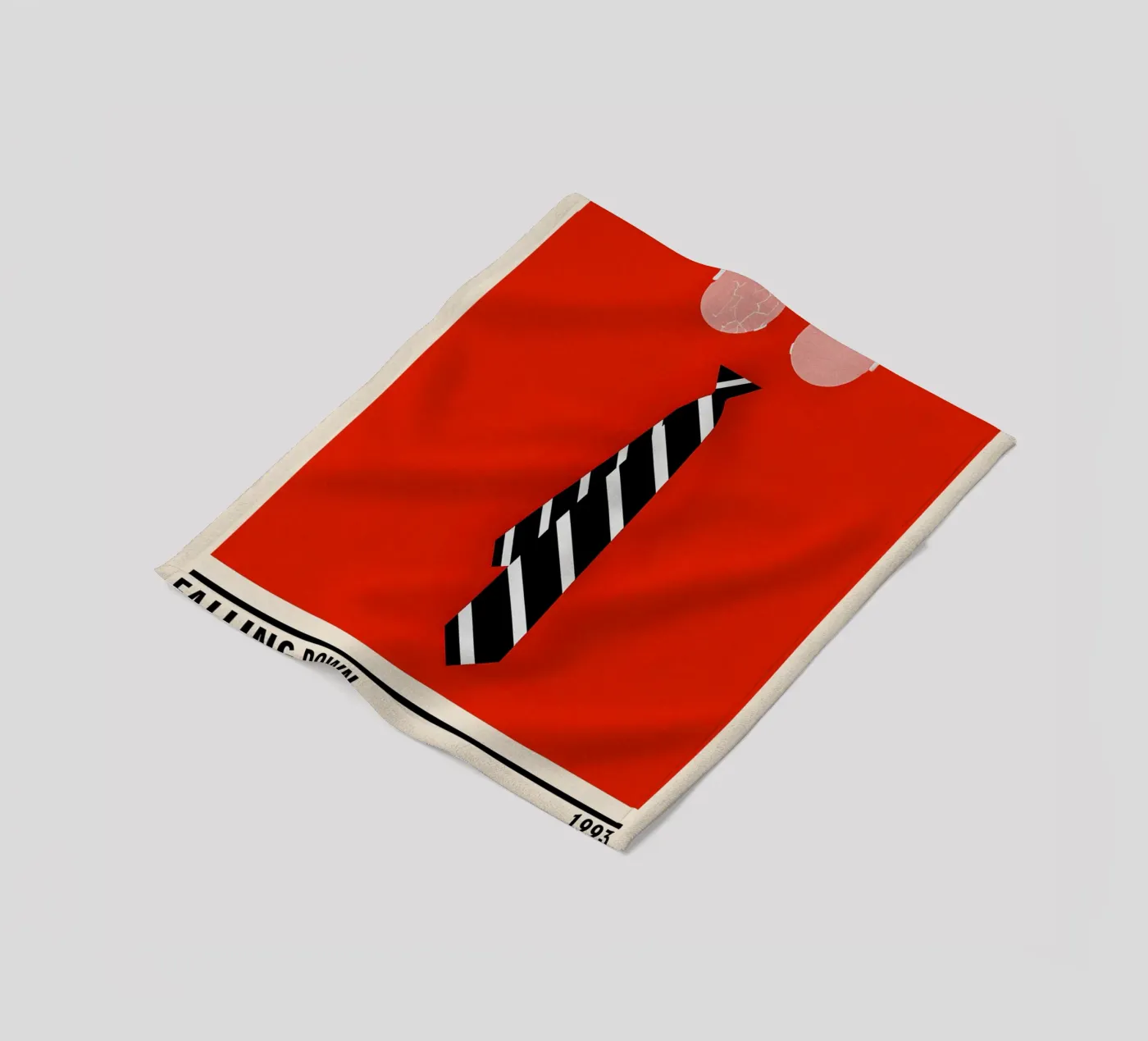 Falling Down fleece blanket by TheArtstudio