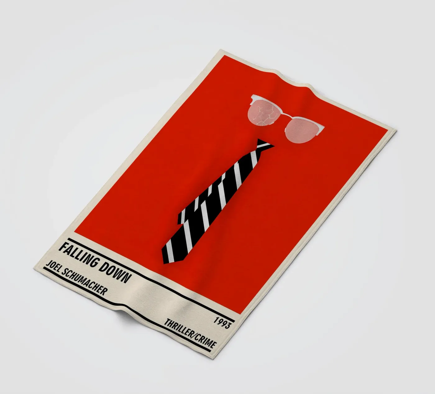 Falling Down fleece blanket by TheArtstudio