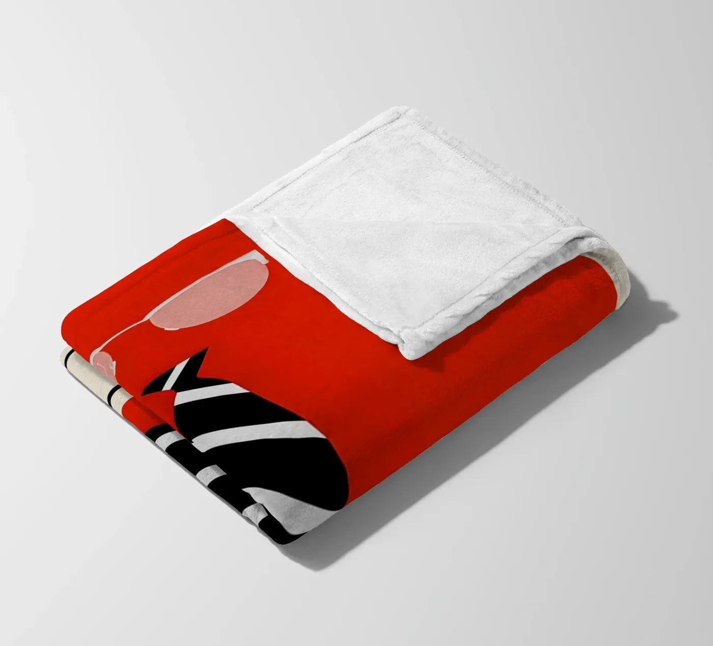 Falling Down fleece blanket by TheArtstudio