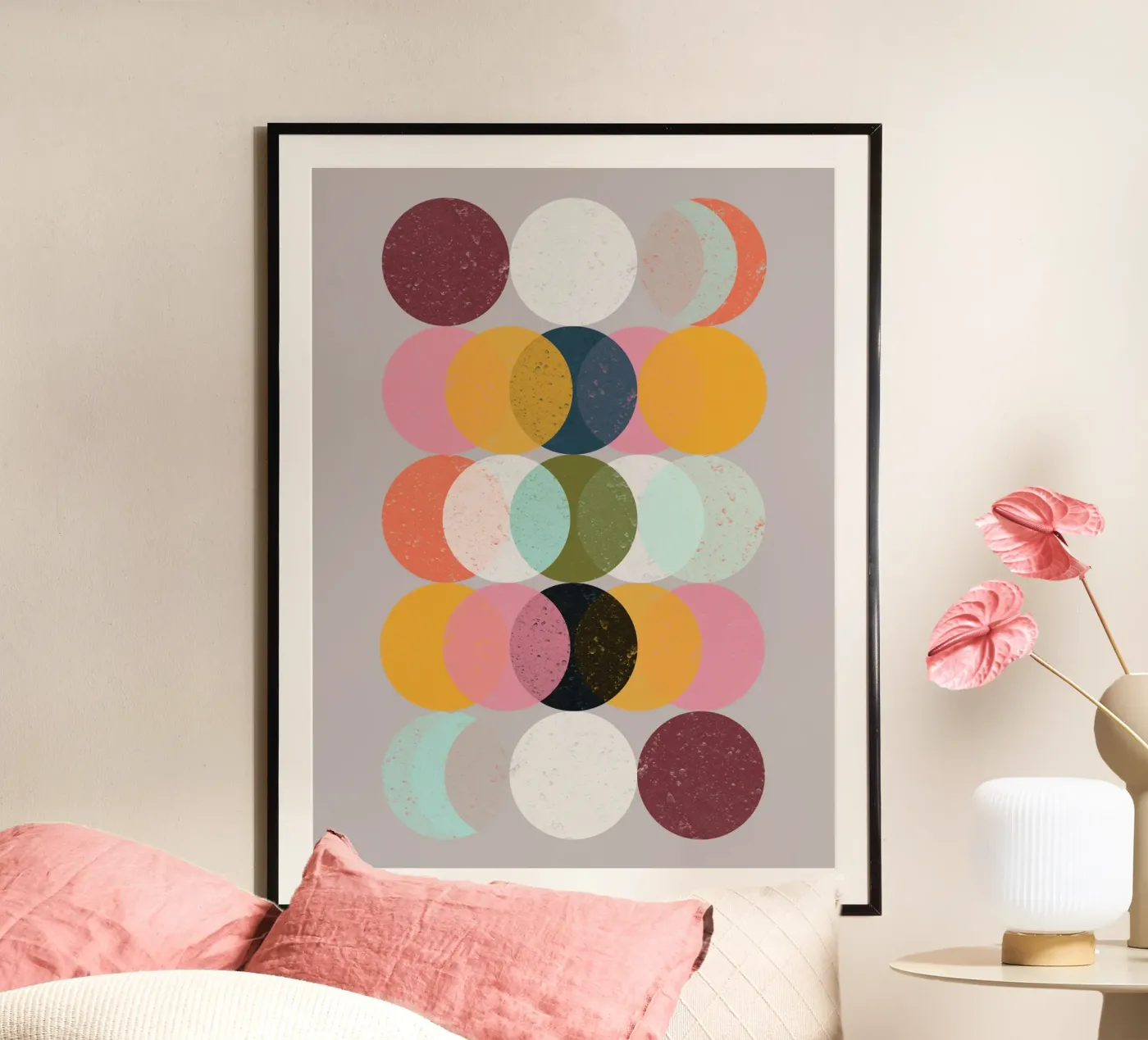 Moods & Moons poster da susanapaz