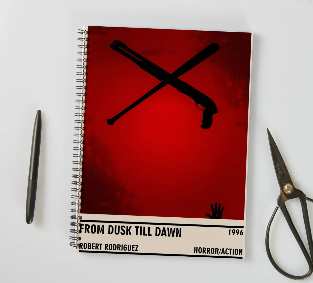 From Dusk Till Dawn spiral notebook by TheArtstudio