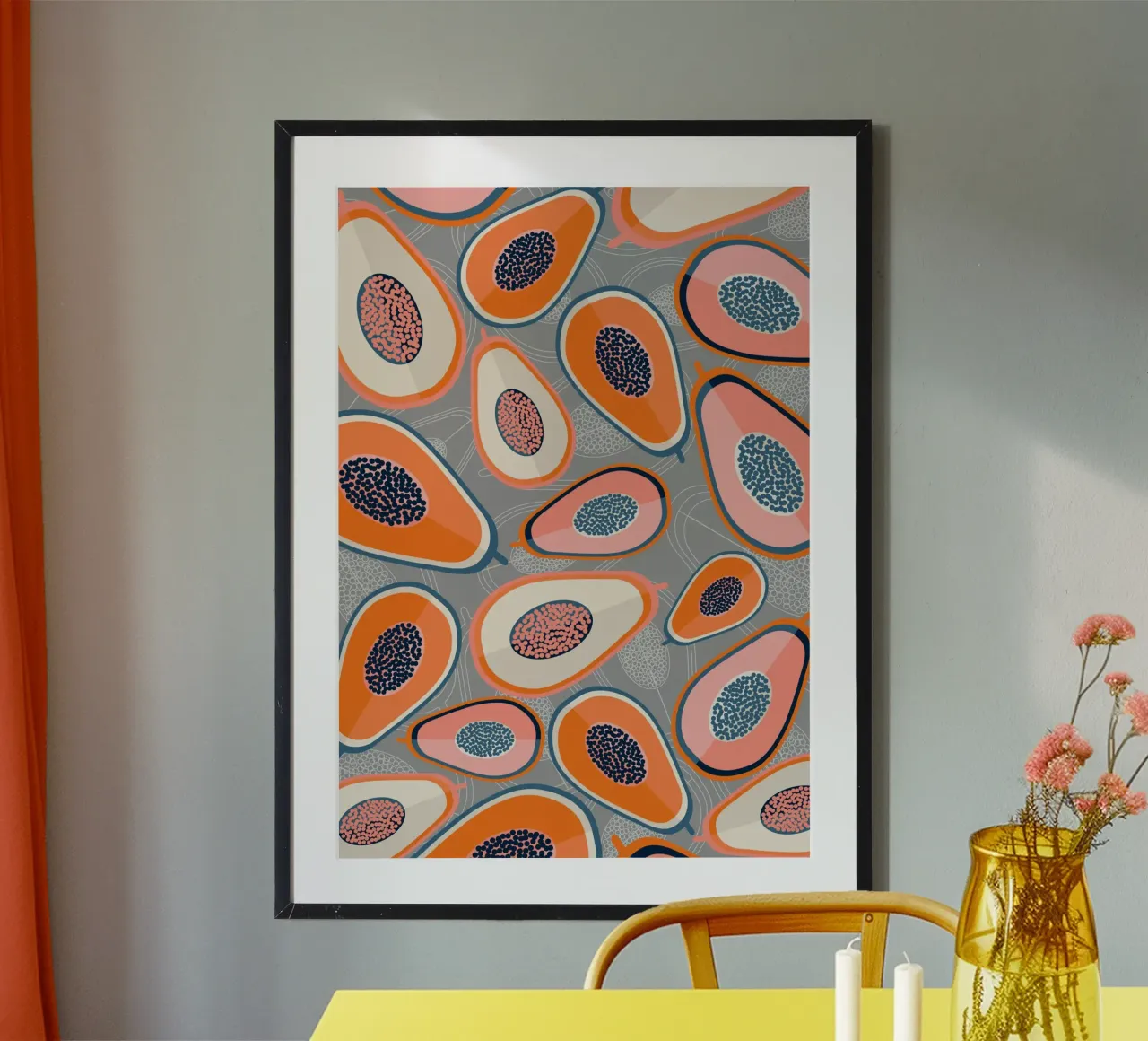 Papayas poster da susanapaz