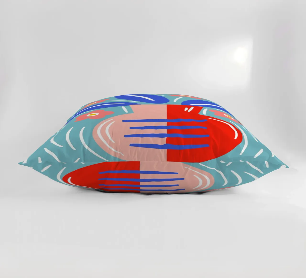Fiori in vaso - Design grafico moderno cuscino da Whole©