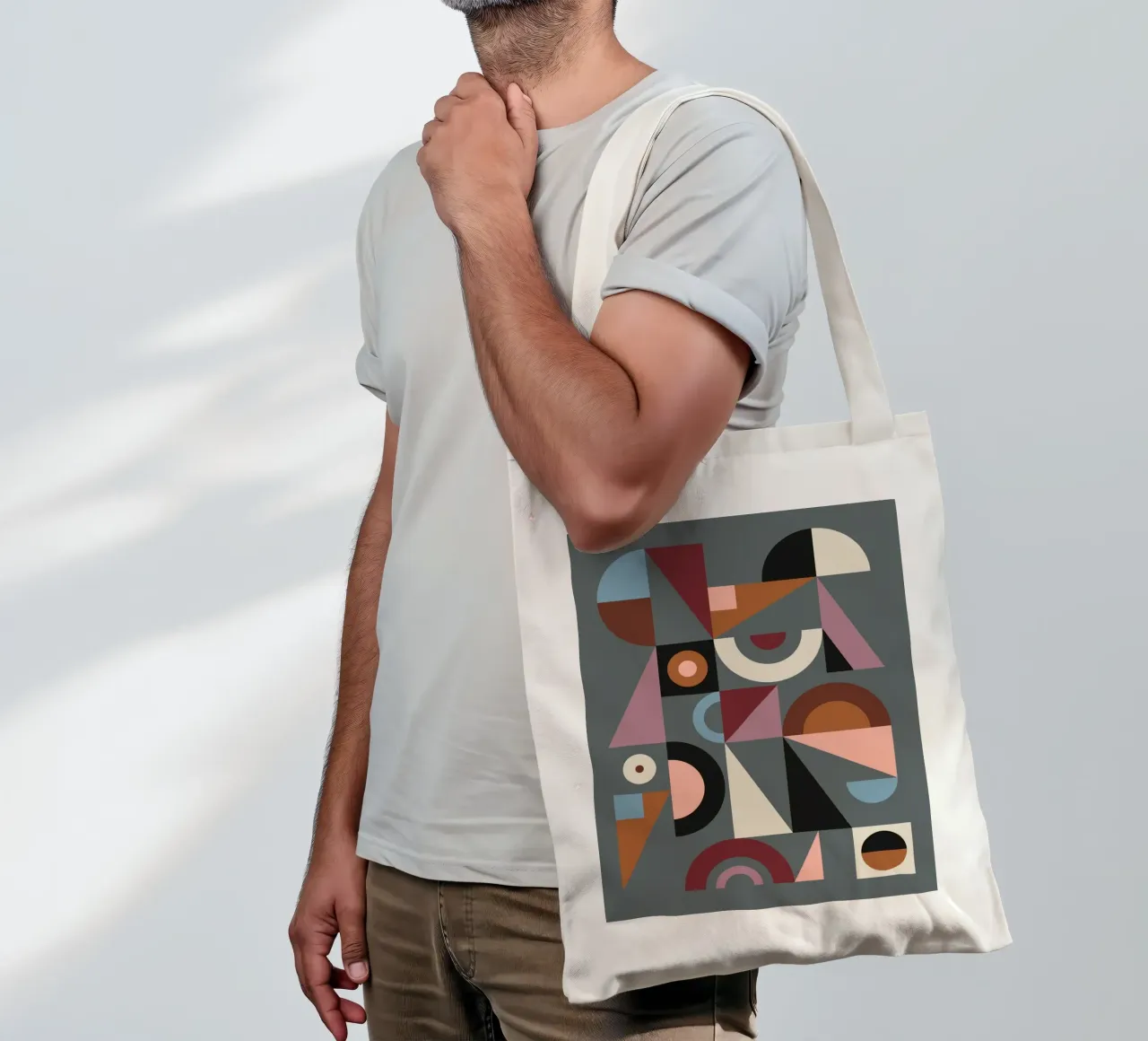 Graphic #9 borsa in juta da susanapaz