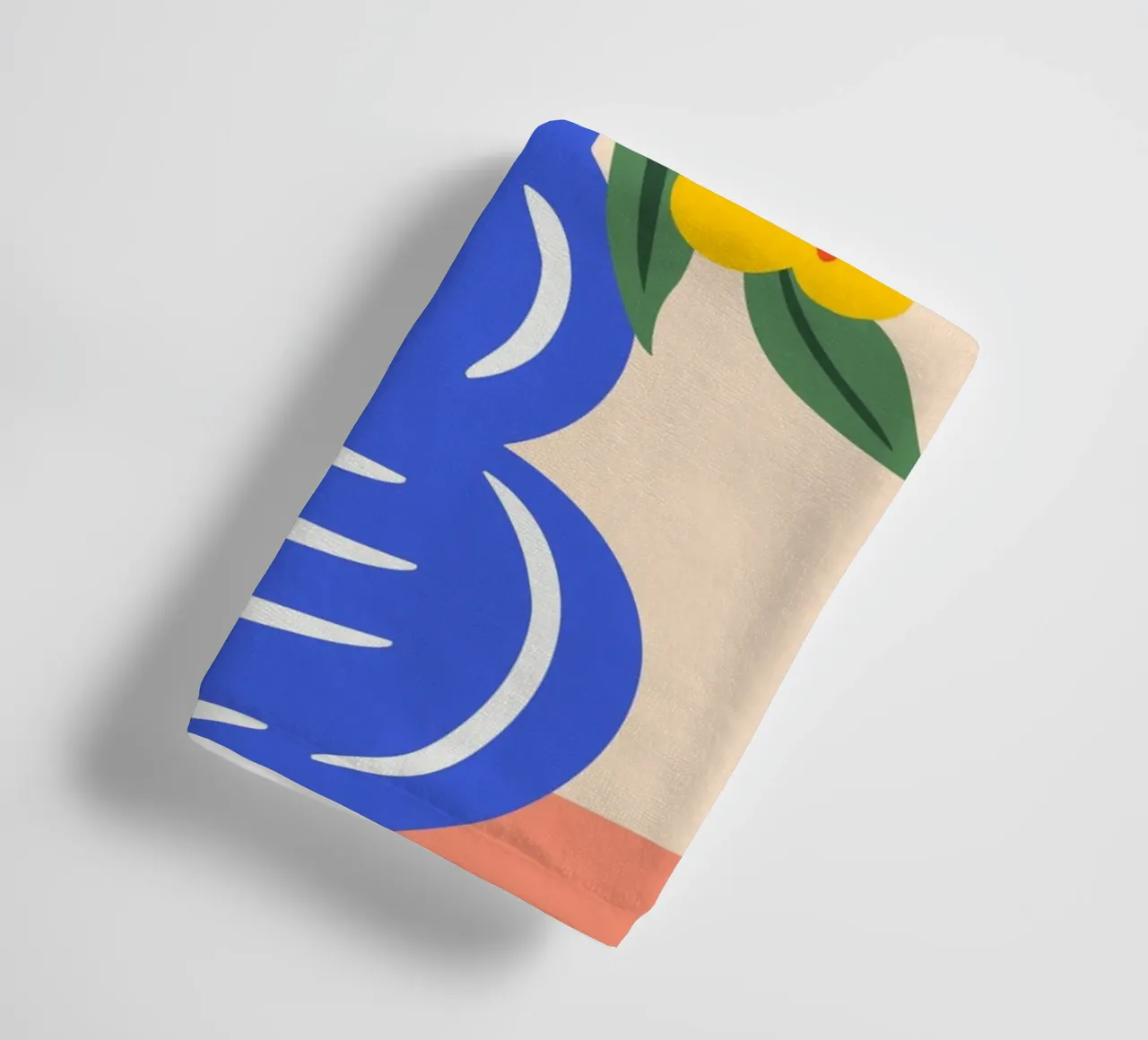 Fiori colorati in vaso - Moderno e allegro asciugamano da bagno da Whole©