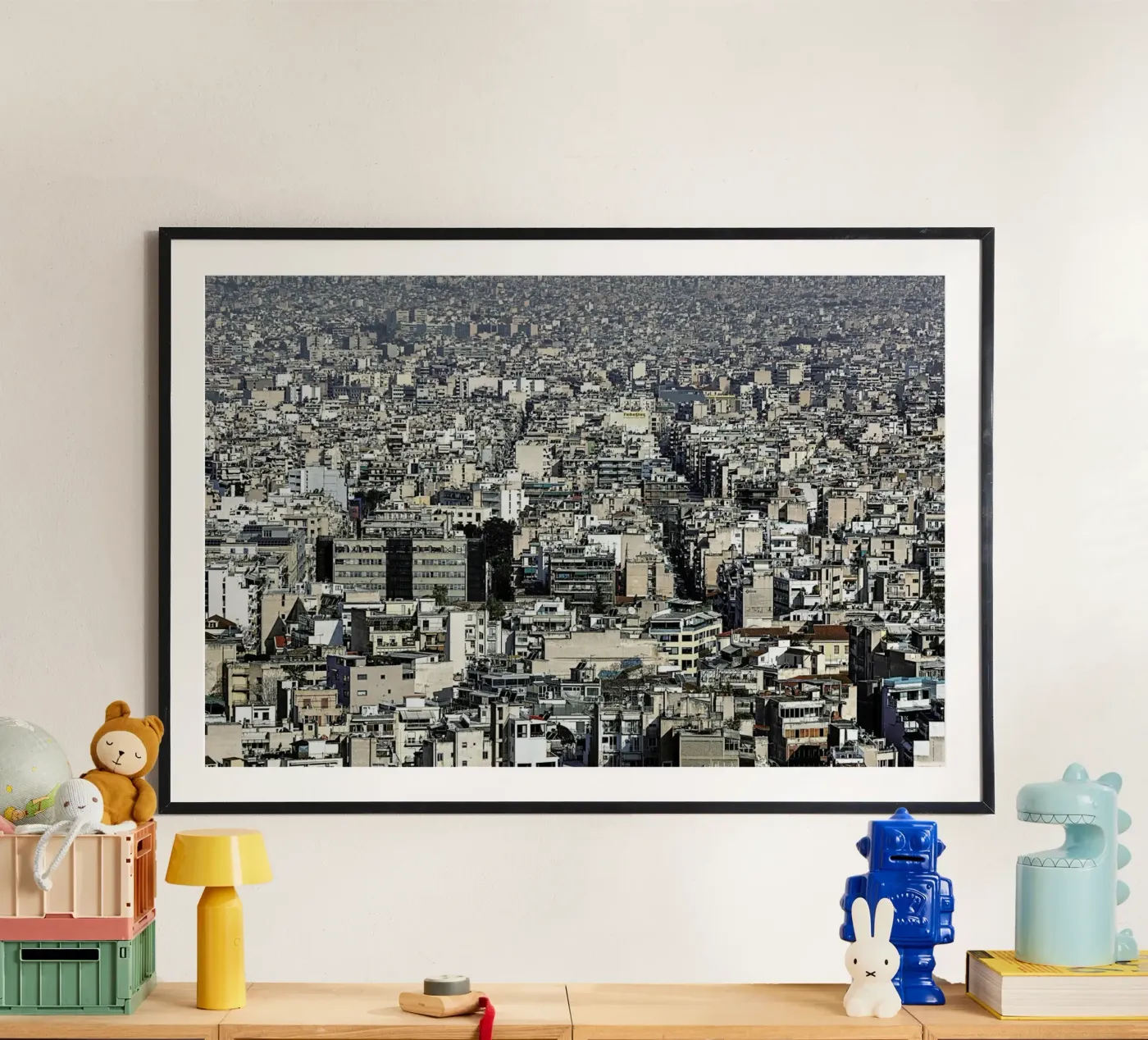 Athens Poster von Michael Belhadi