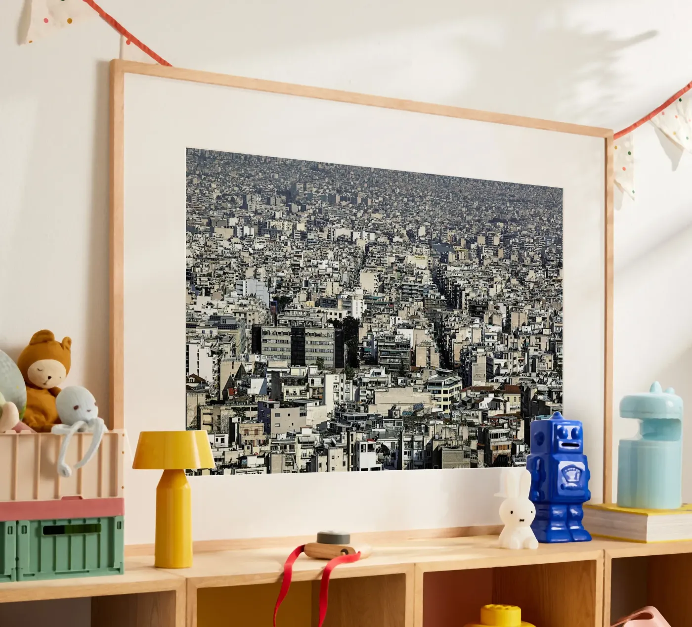 Athens Poster von Michael Belhadi