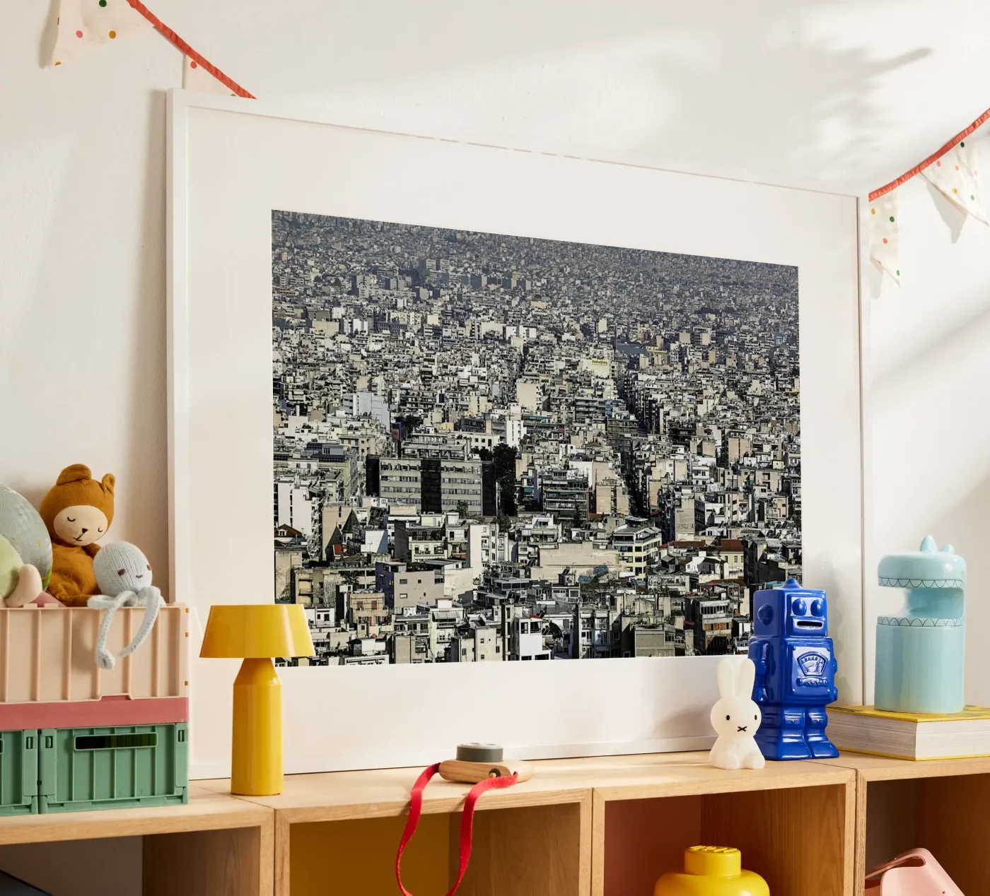 Athens Poster von Michael Belhadi