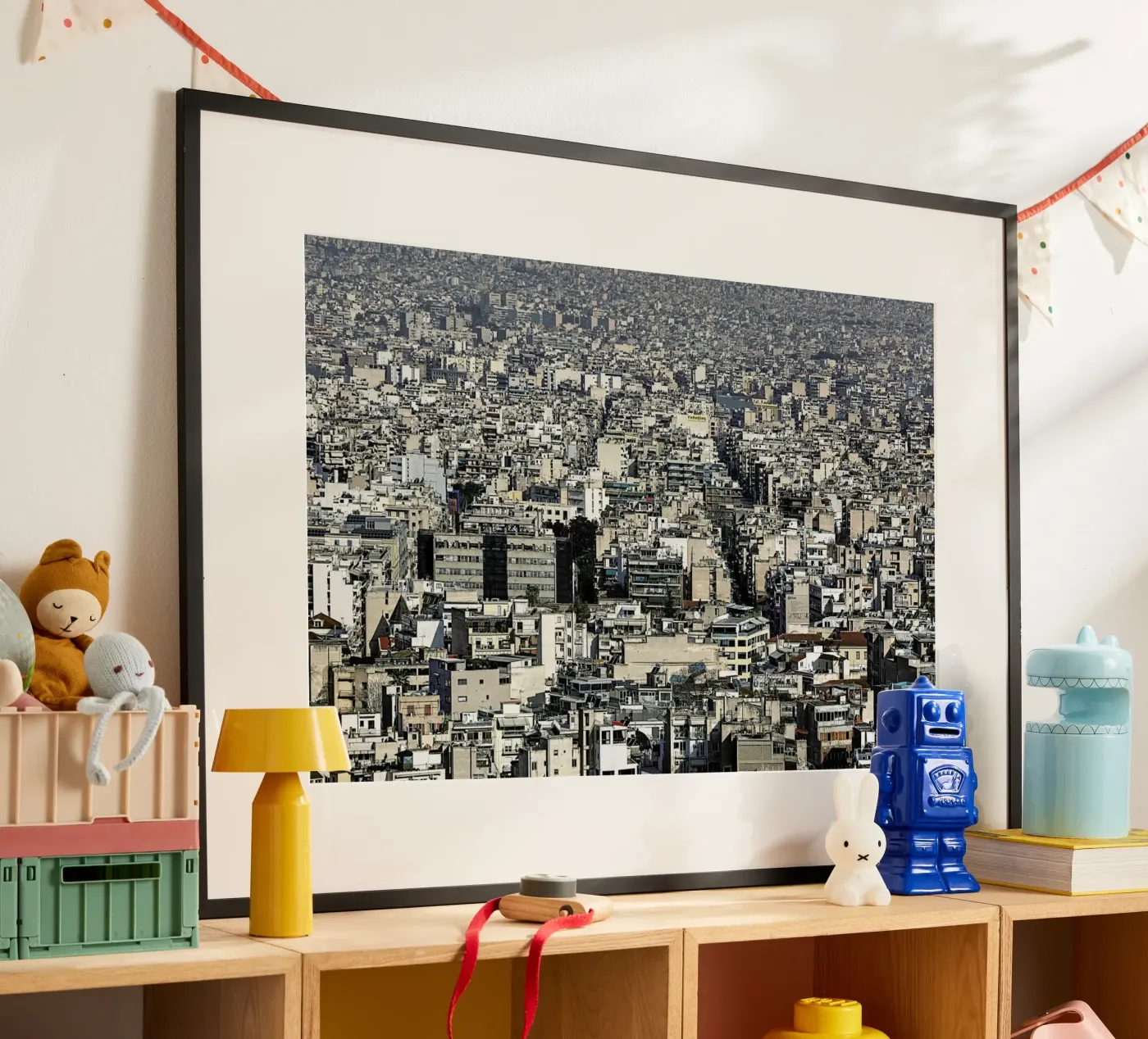 Athens Poster von Michael Belhadi