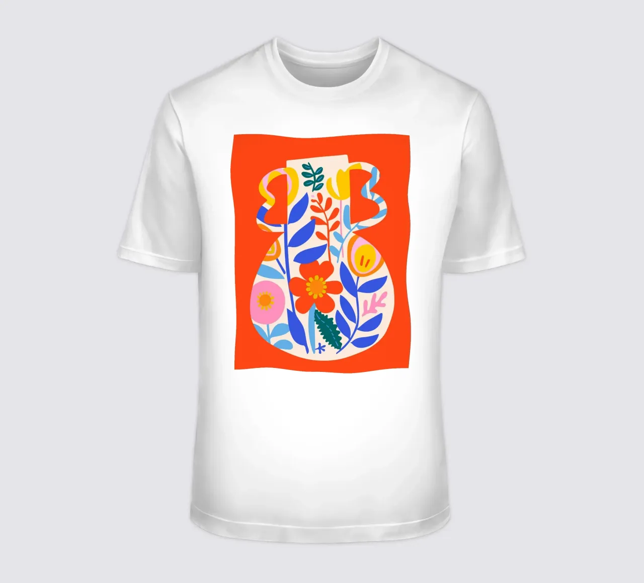 Vaso di fiori colorati - Moderno e colorato t-shirt da Whole©