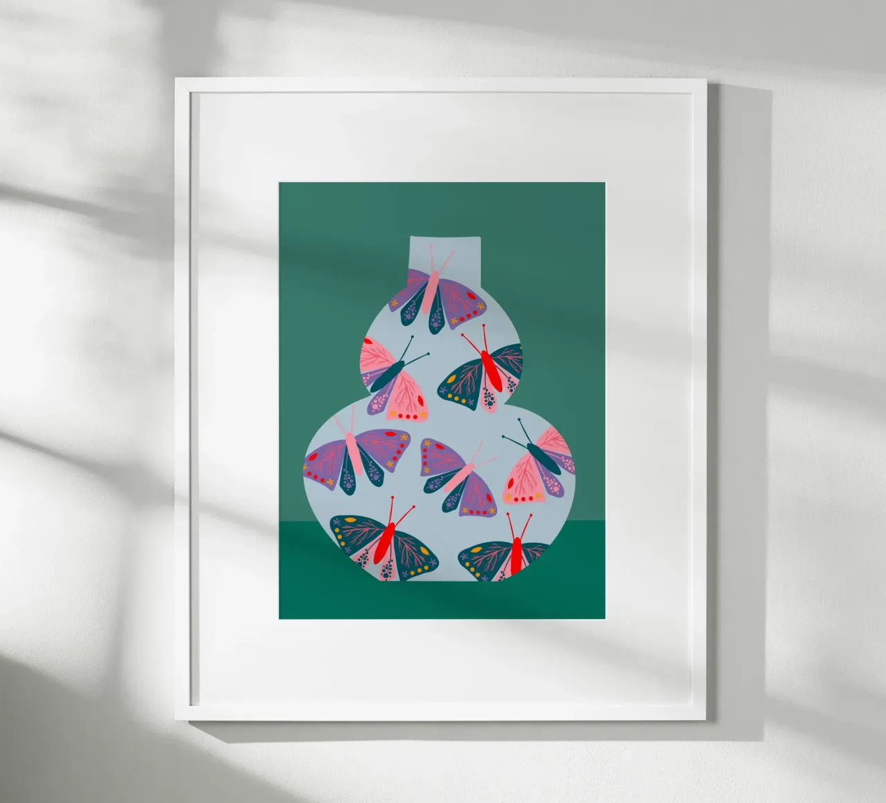 Butterfly vase - Playful & elegant hahnemühle by Whole©