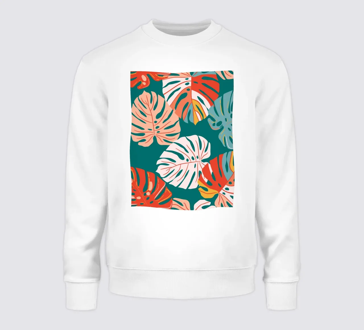 Foglie di Monstera - Tropicale e moderno felpa da Whole©