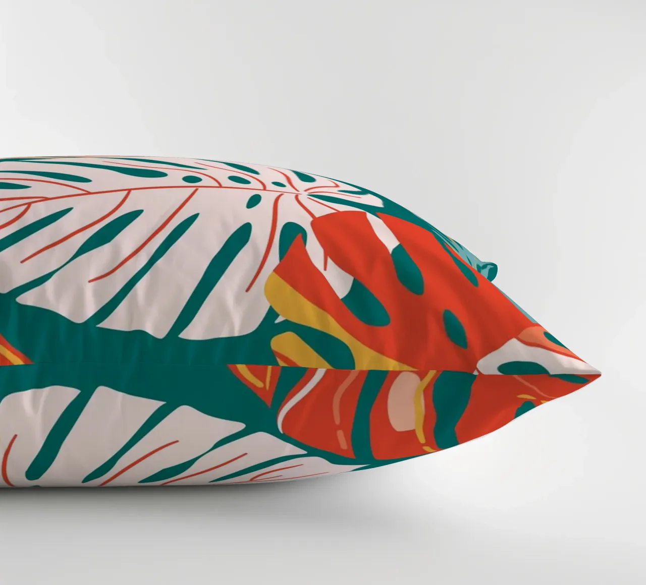 Foglie di Monstera - Tropicale e moderno cuscino da Whole©