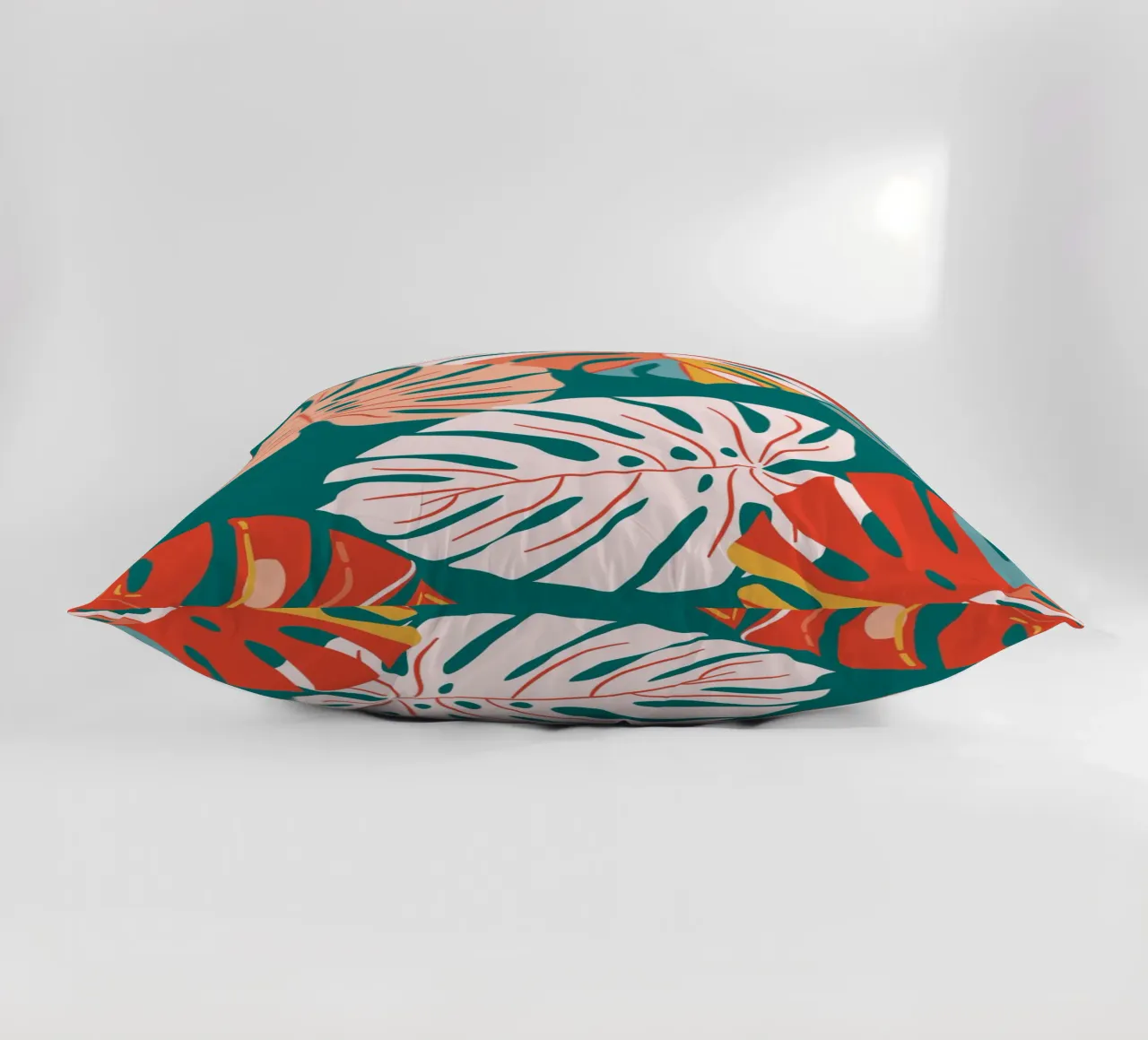 Foglie di Monstera - Tropicale e moderno cuscino da Whole©