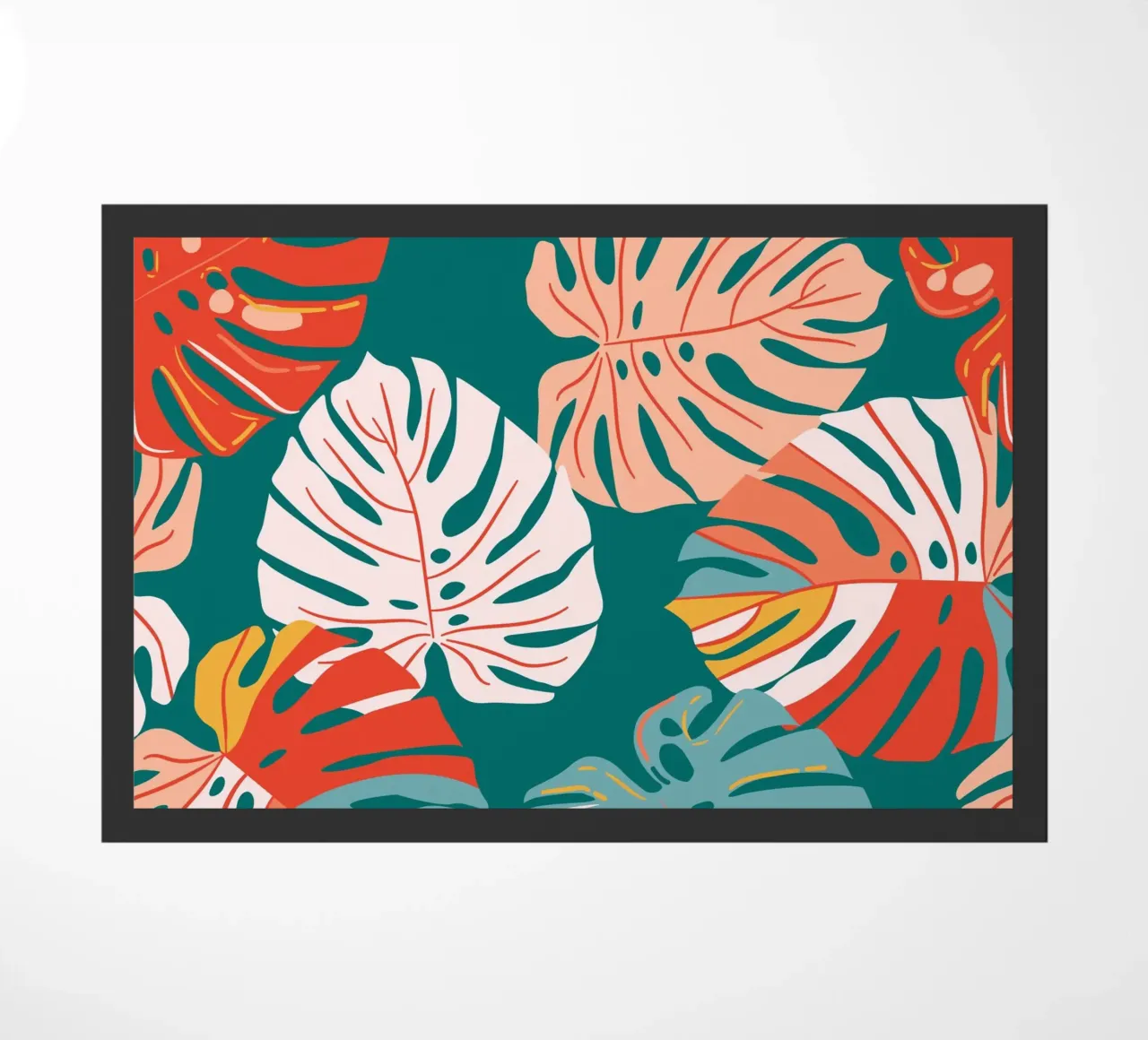 Foglie di Monstera - Tropicale e moderno zerbino da Whole©