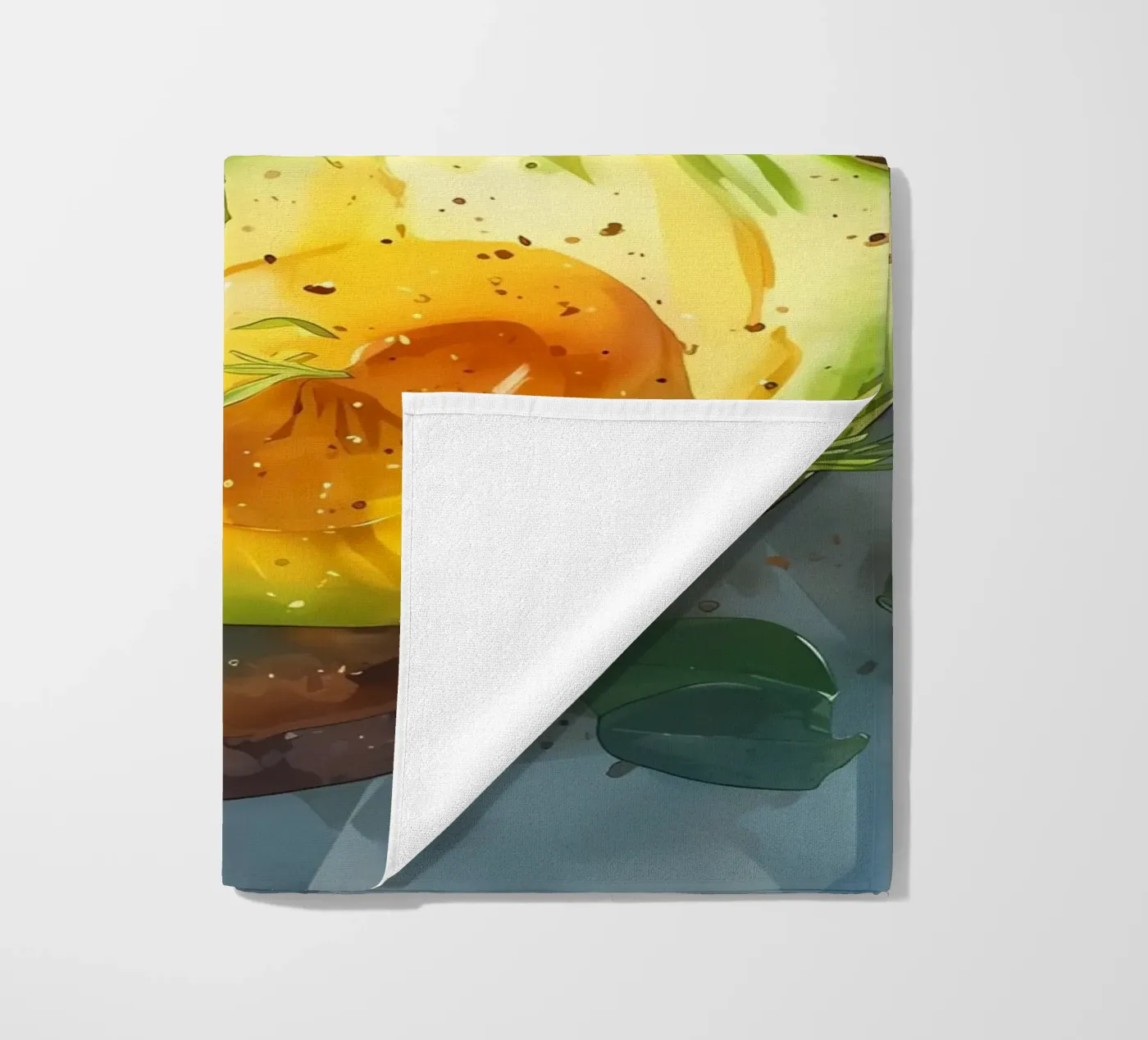 Avocado Hey Strandtuch von Manh beo