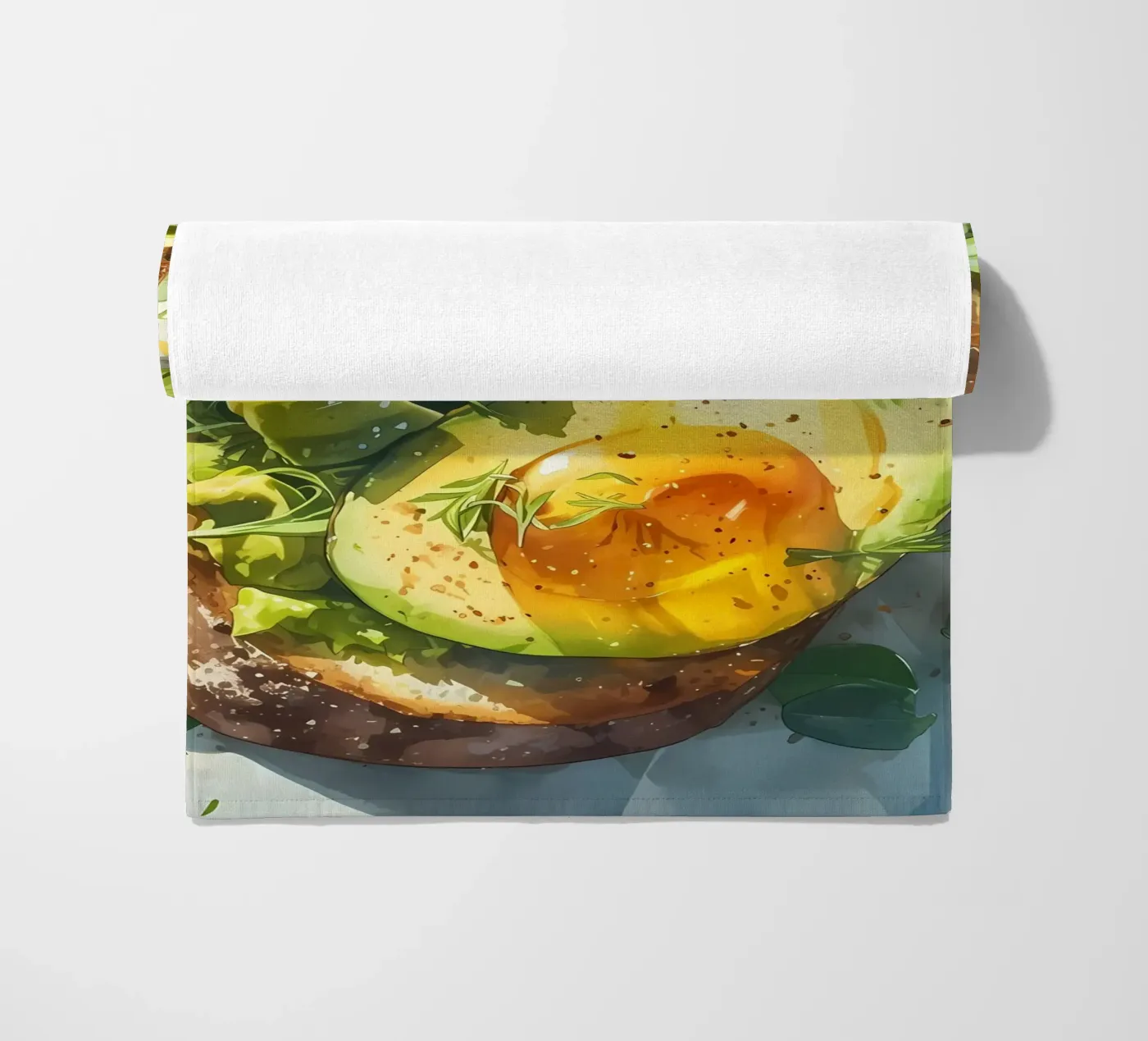 Avocado Hey Strandtuch von Manh beo