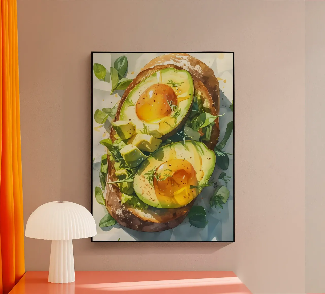 Avocado Ehi plexiglass da Manh beo