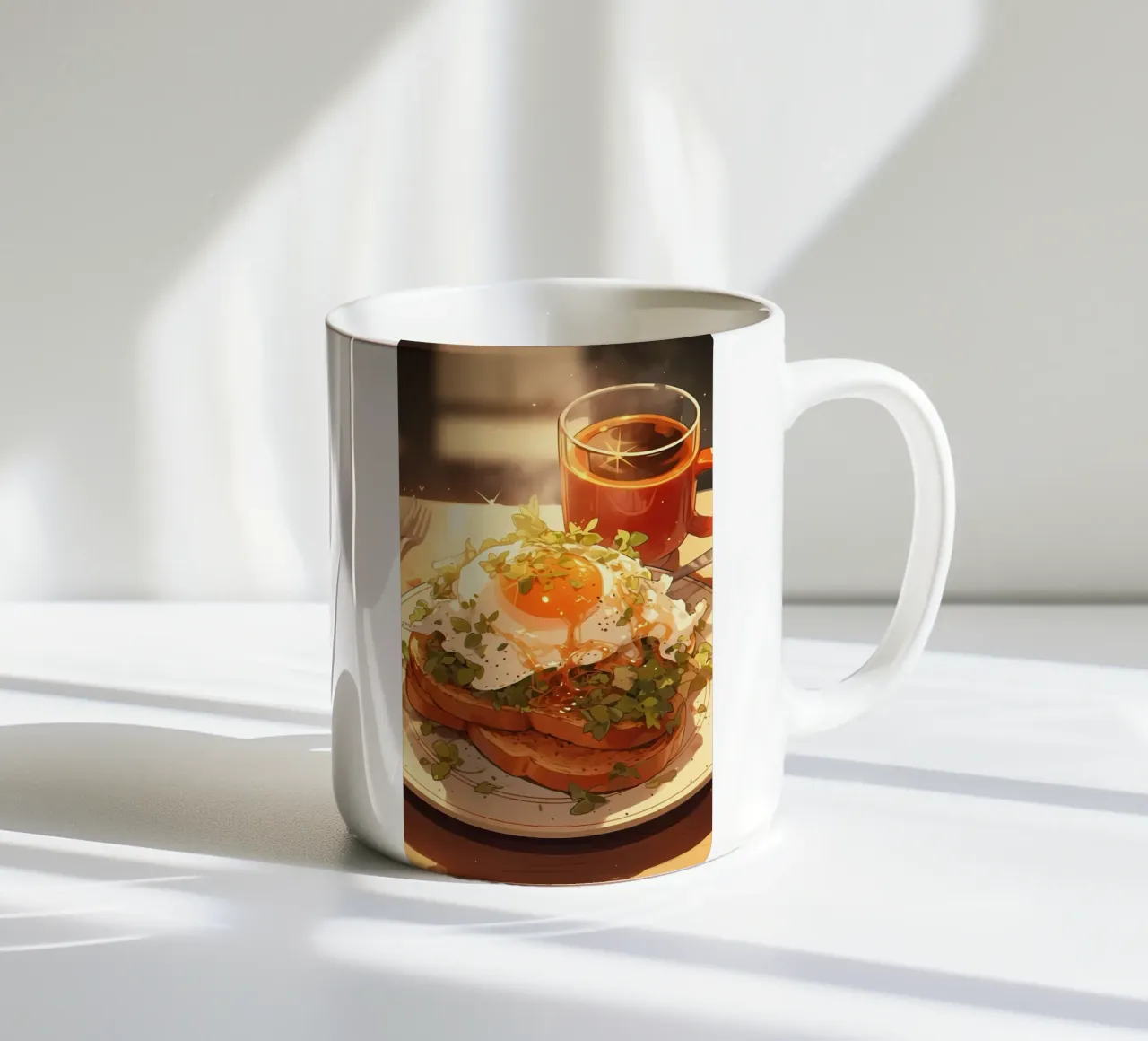 Colazione al caffè tazza in ceramica da Manh beo