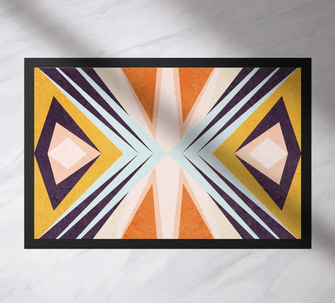 Bright Light doormat by Abstract 888