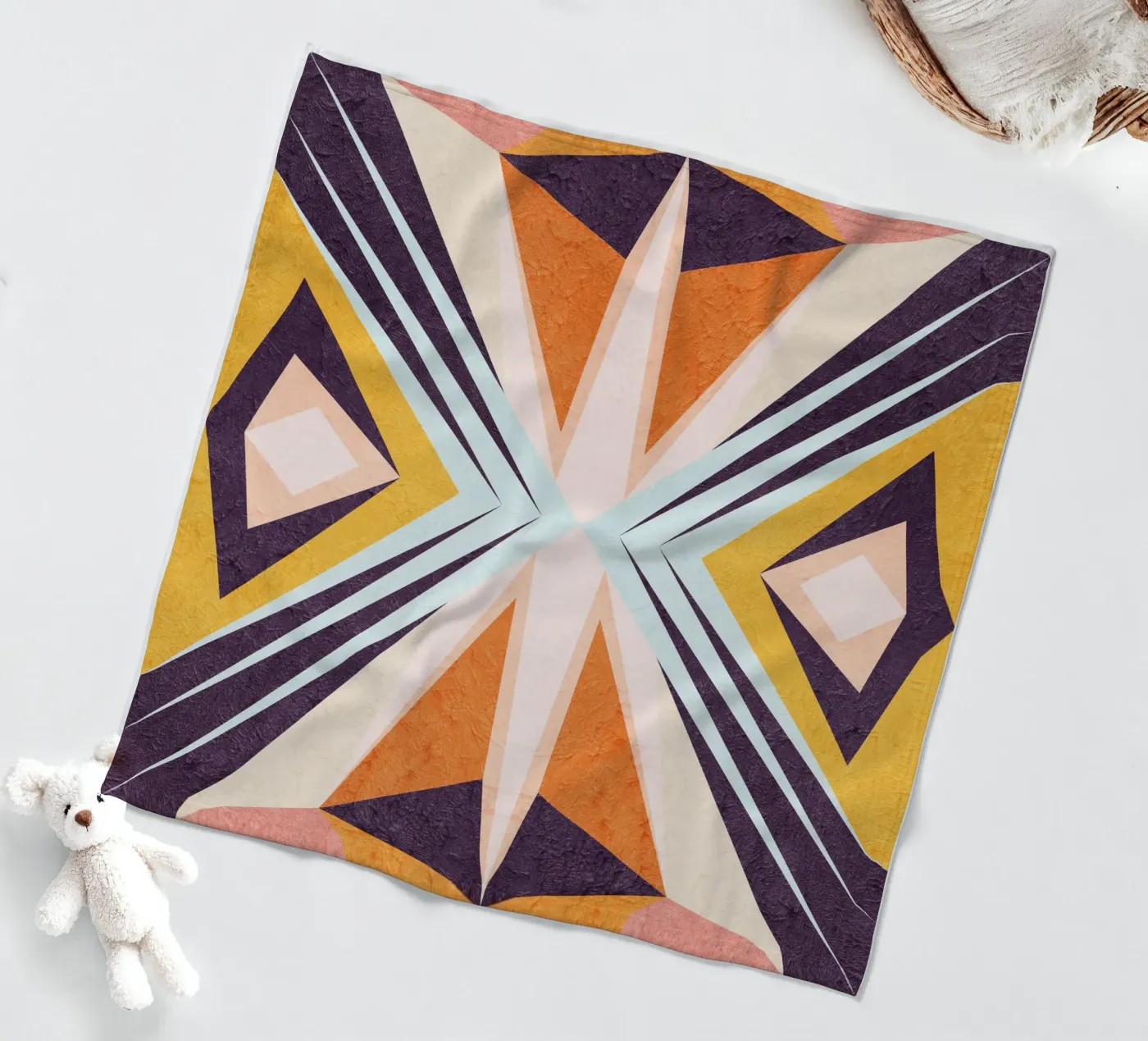 Bright Light Fleecedecke von Abstract Joy