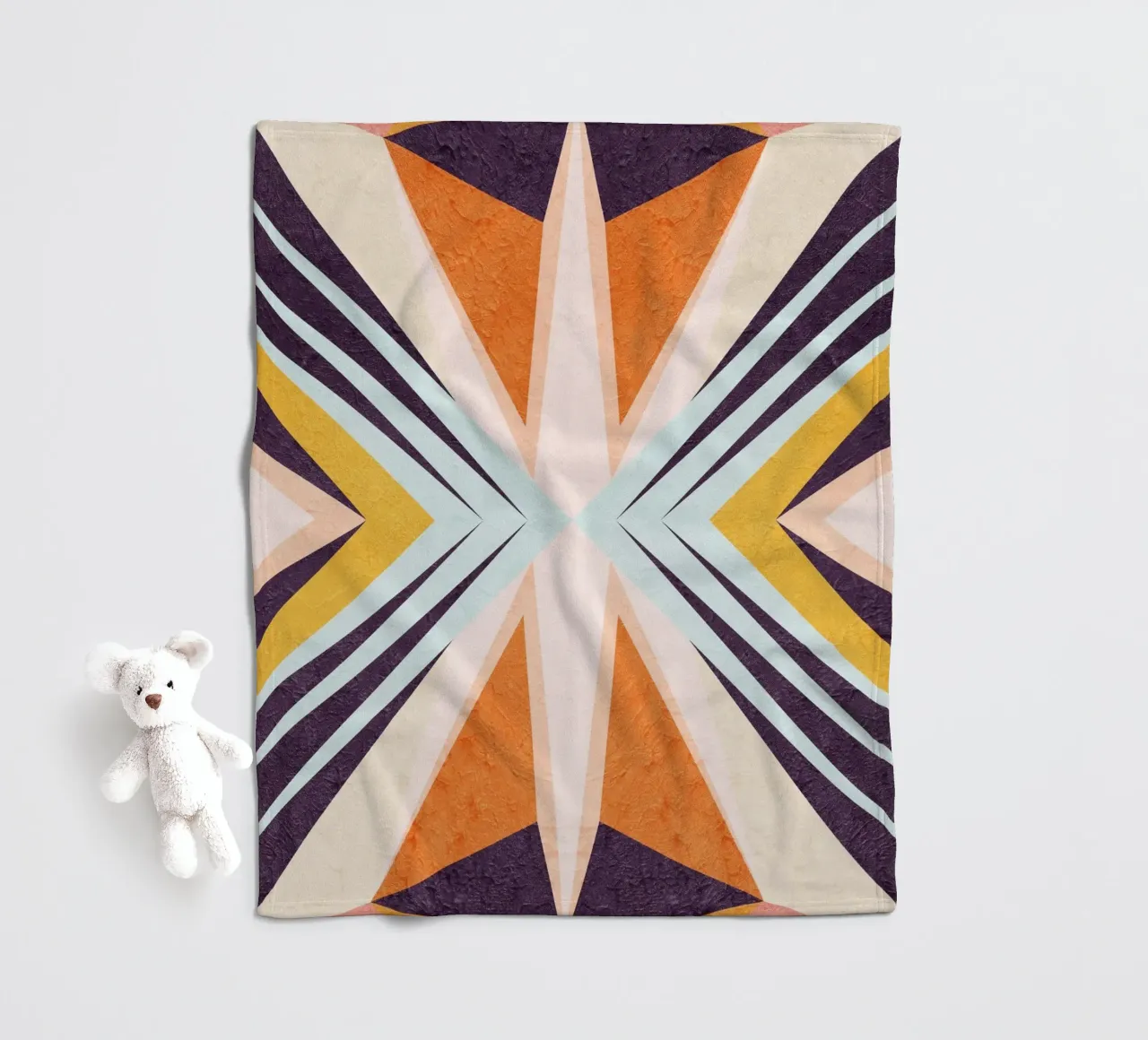 Helles Licht Fleecedecke von Abstract 888