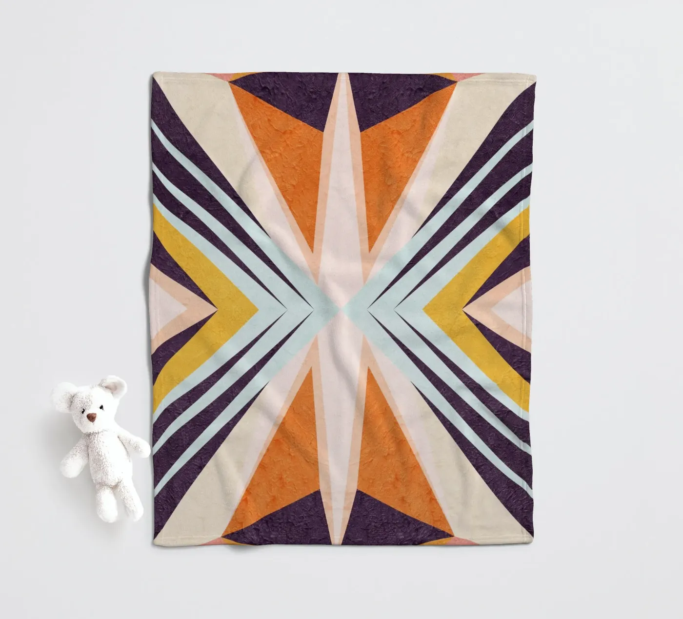 Bright Light Fleecedecke von Abstract Joy