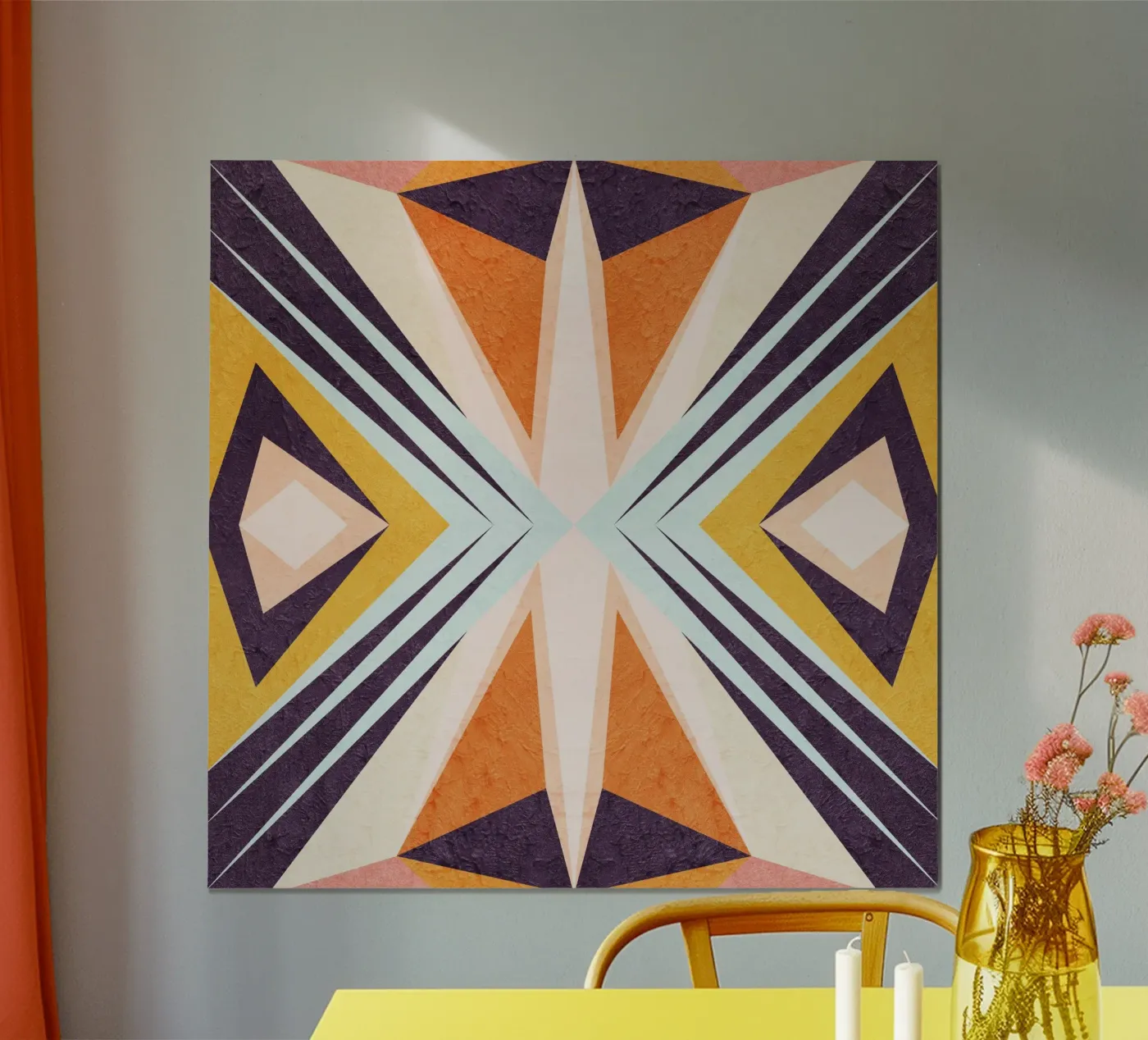 Luce brillante poster da Lines Inside