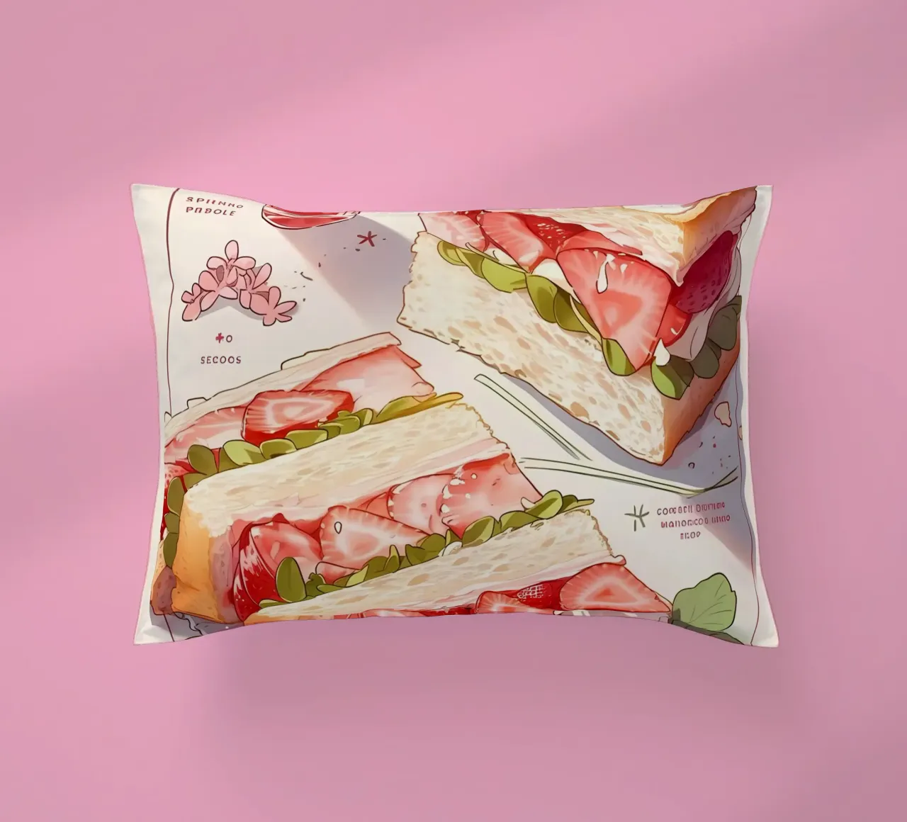 Colazione con pane tostato cuscino da Manh beo