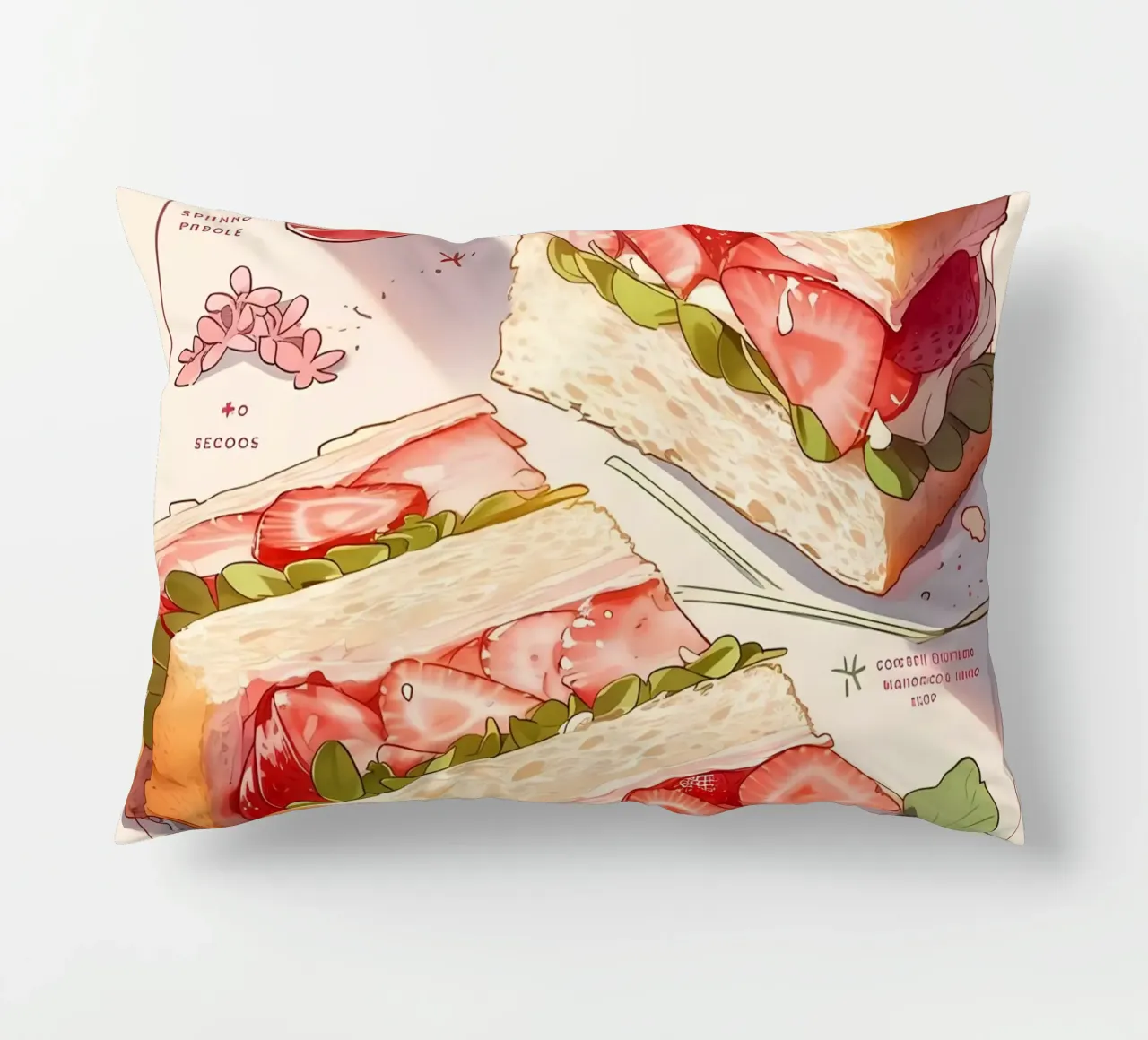 Colazione con pane tostato cuscino da Manh beo
