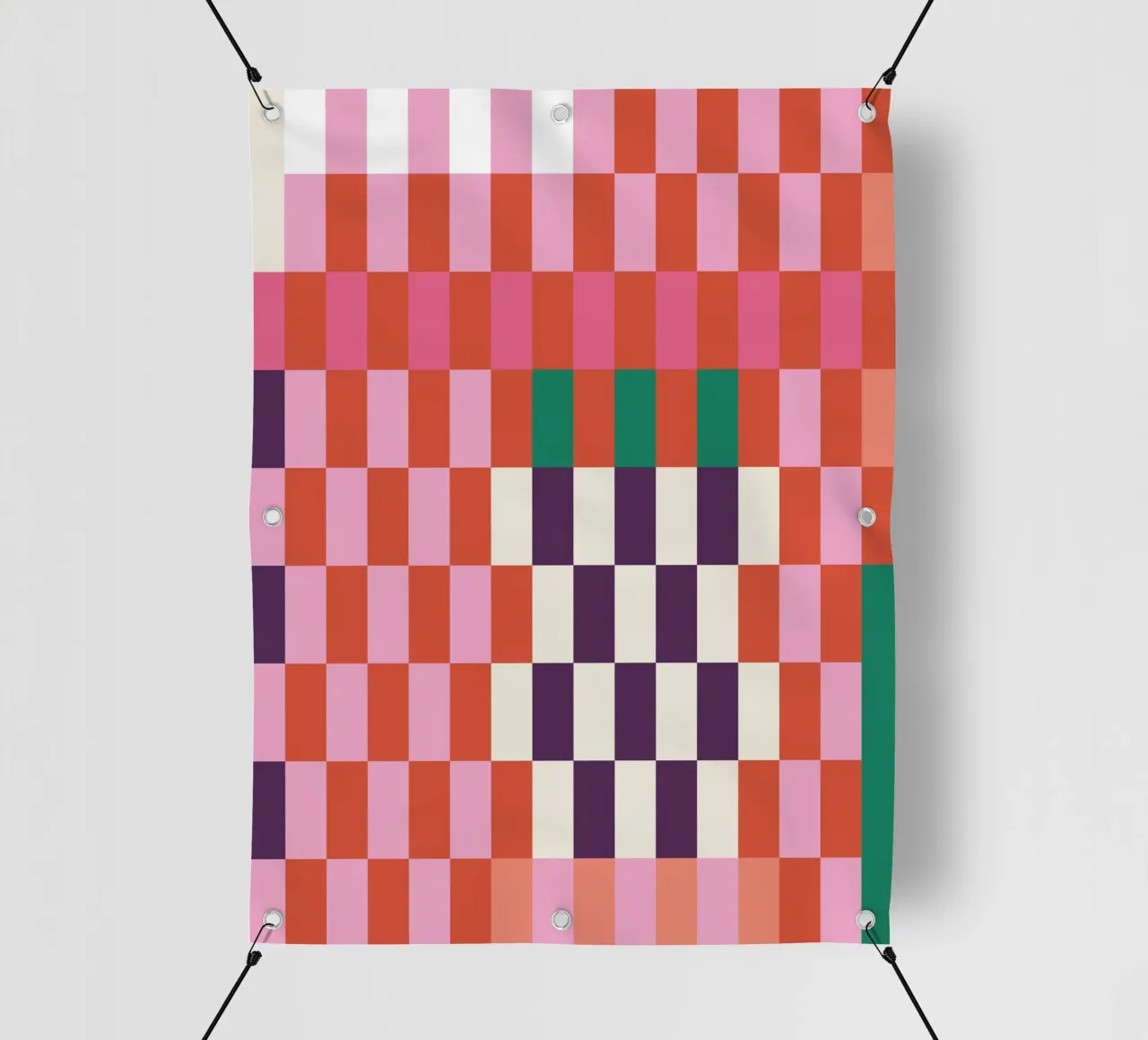 Fragmented Order telo in pvc da susanapaz